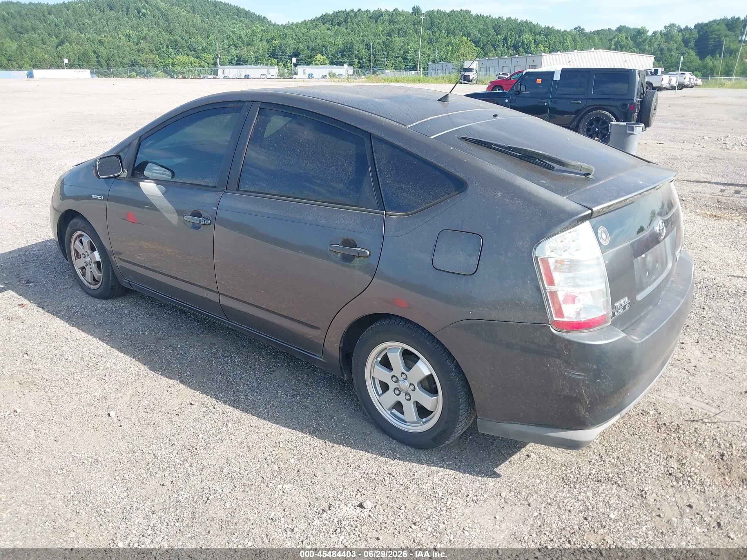 2008 Toyota Prius Gray vin: JTDKB20U183303137