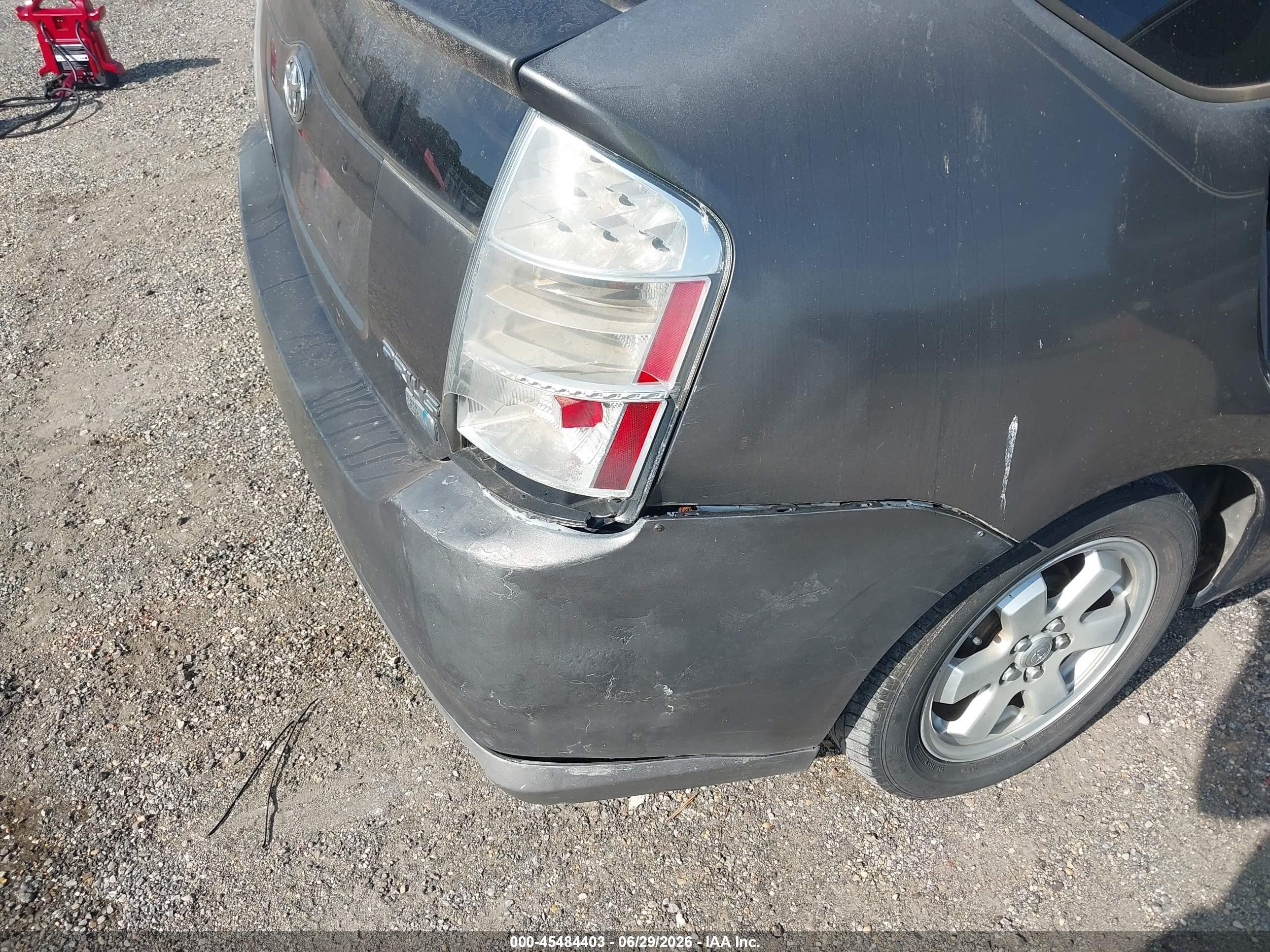 2008 Toyota Prius Gray vin: JTDKB20U183303137