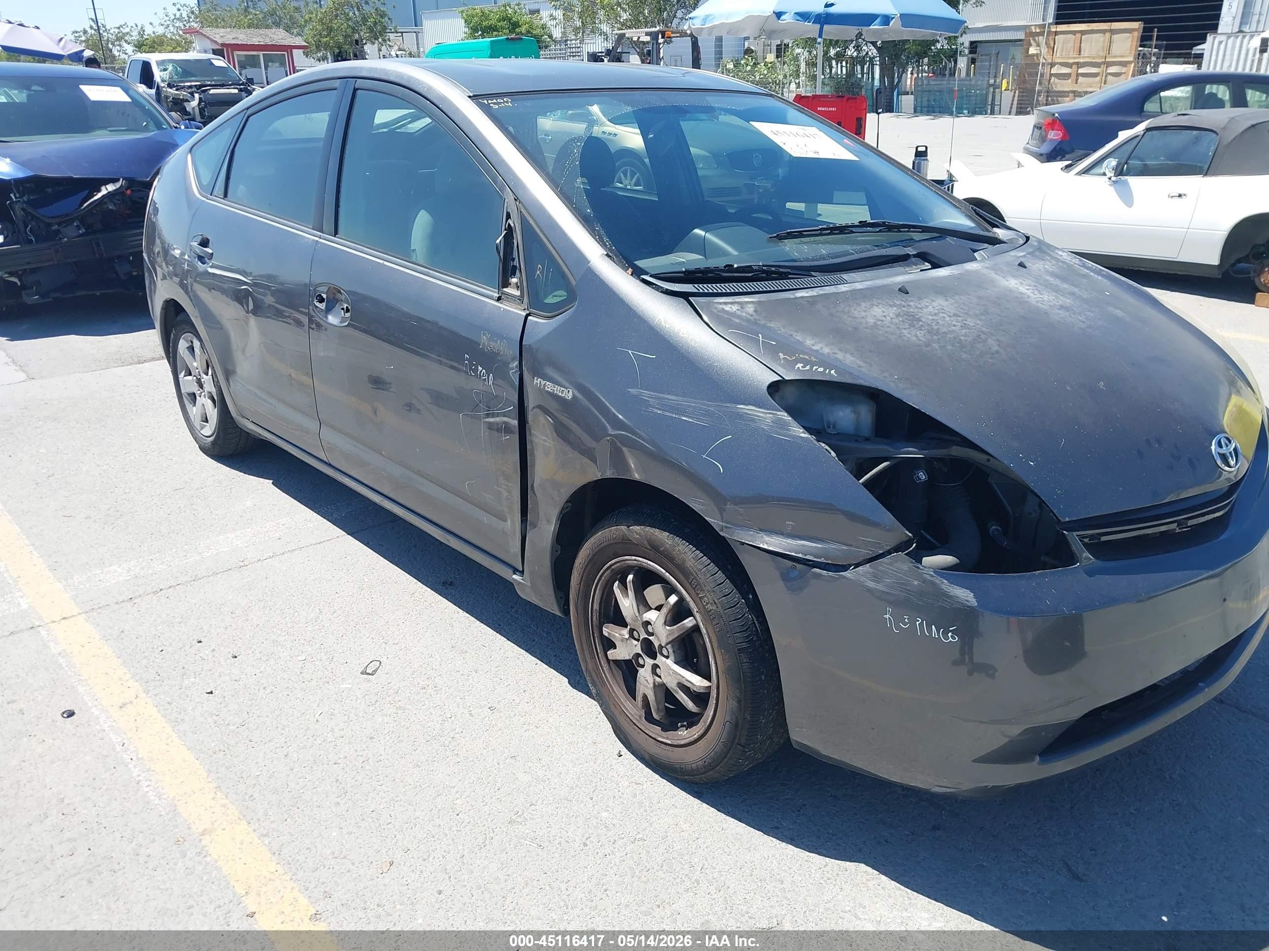 2008 Toyota Prius   Gray vin: JTDKB20U183313442