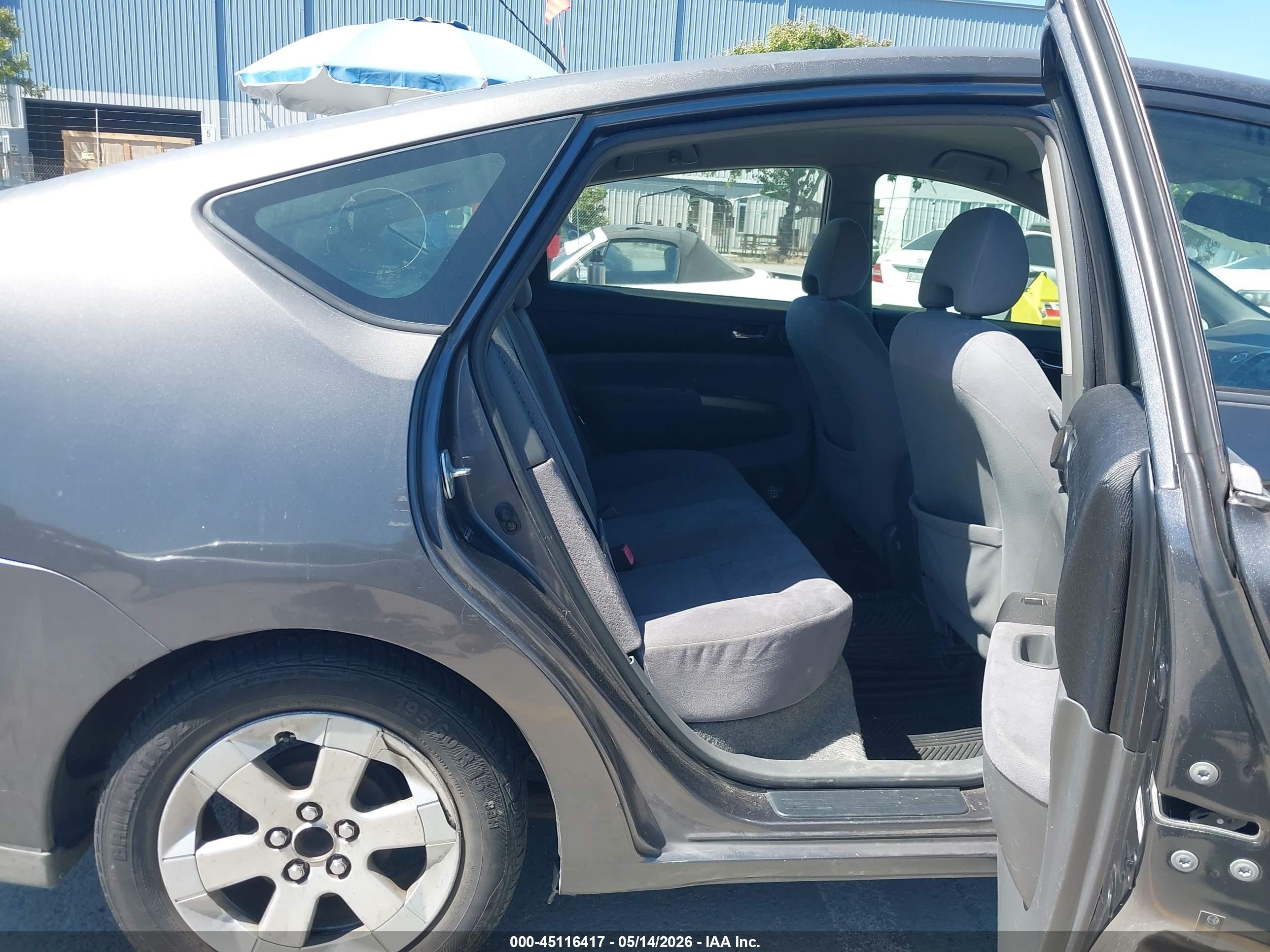 2008 Toyota Prius   Gray vin: JTDKB20U183313442