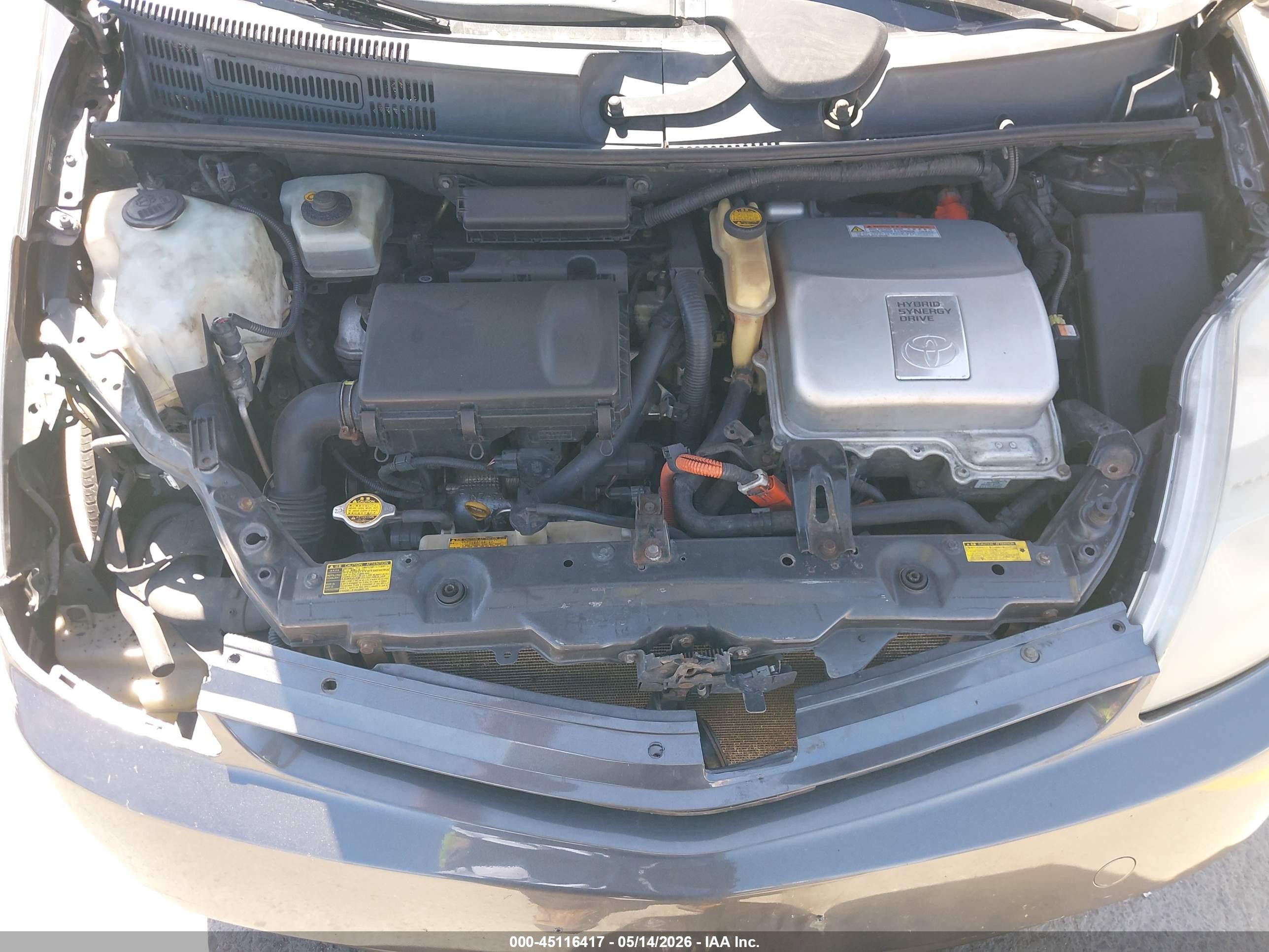 2008 Toyota Prius   Gray vin: JTDKB20U183313442