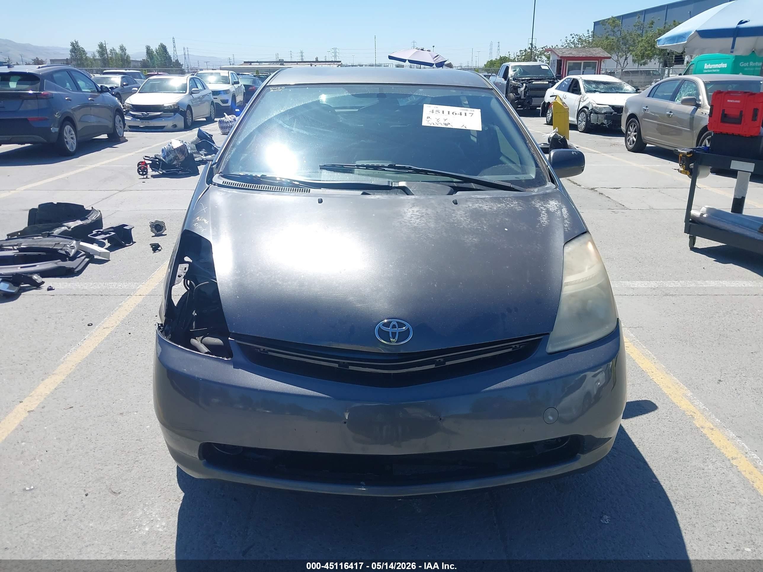 2008 Toyota Prius   Gray vin: JTDKB20U183313442
