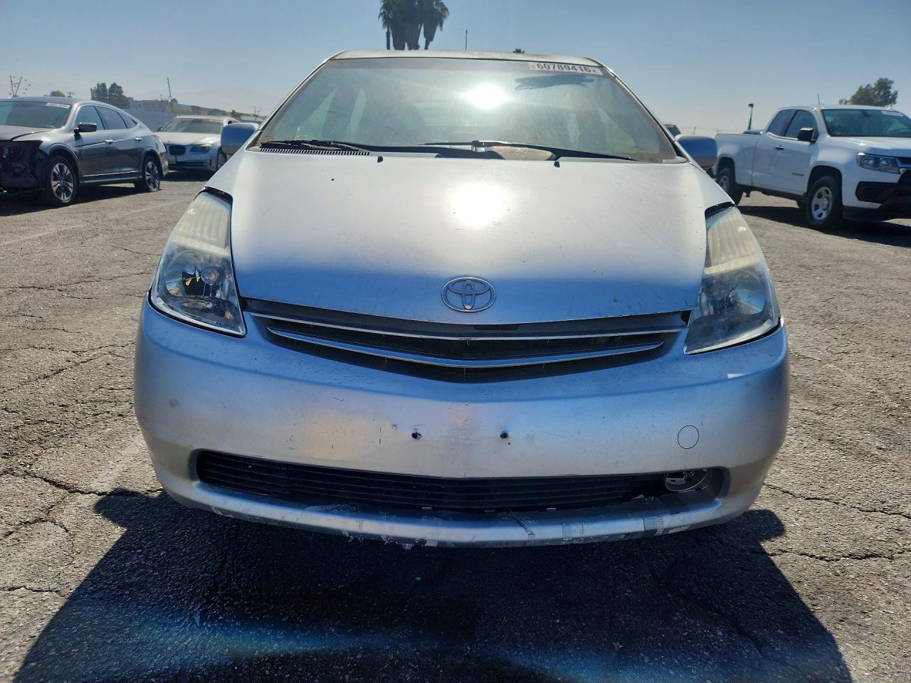 2008 Toyota Prius Base Silver vin: JTDKB20U183320665