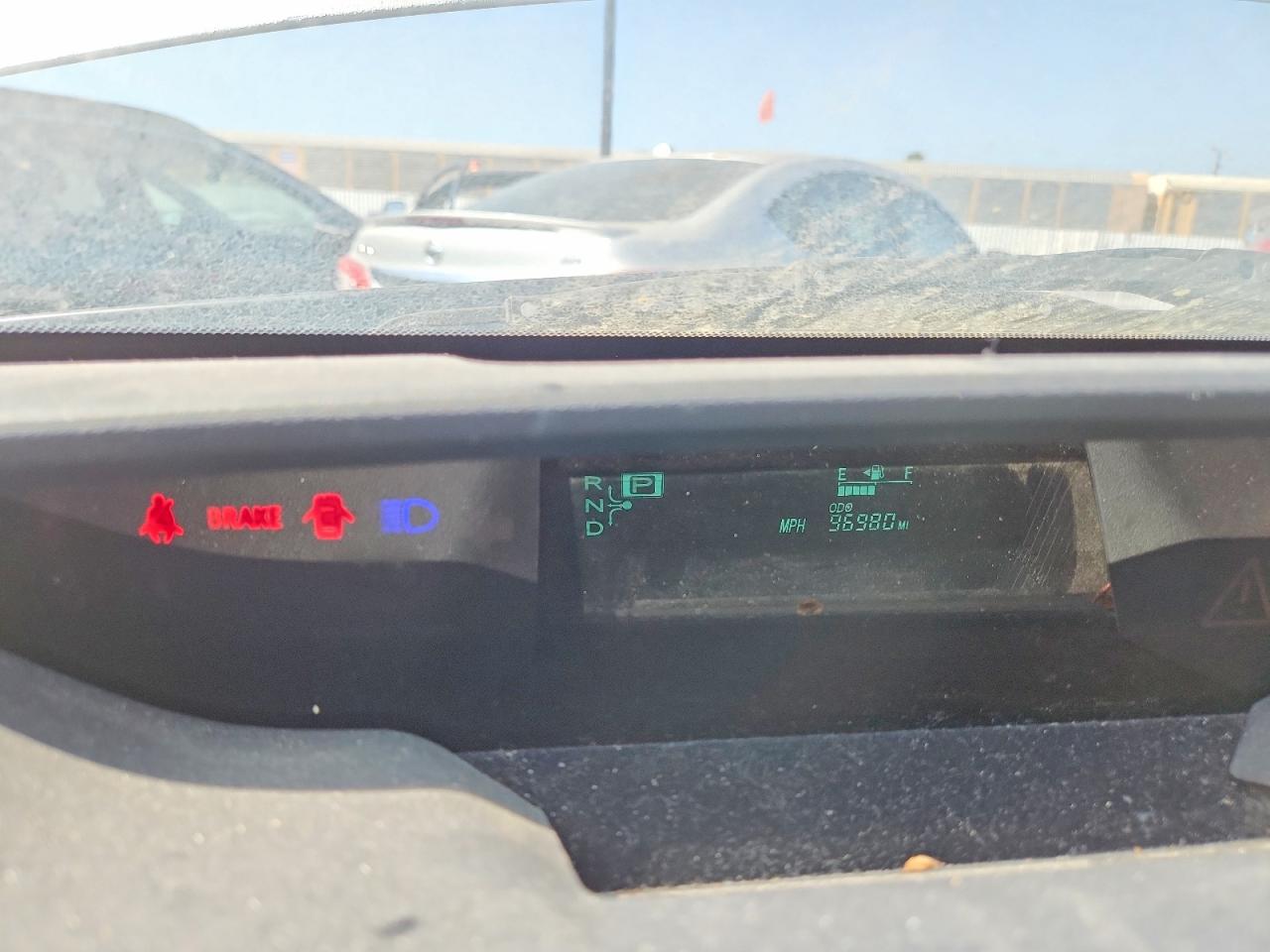 2008 Toyota Prius Base Silver vin: JTDKB20U183320665