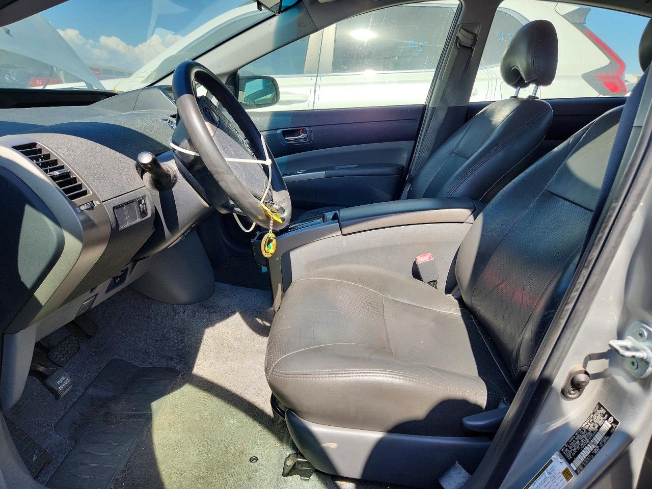 2008 Toyota Prius Base Silver vin: JTDKB20U183320665