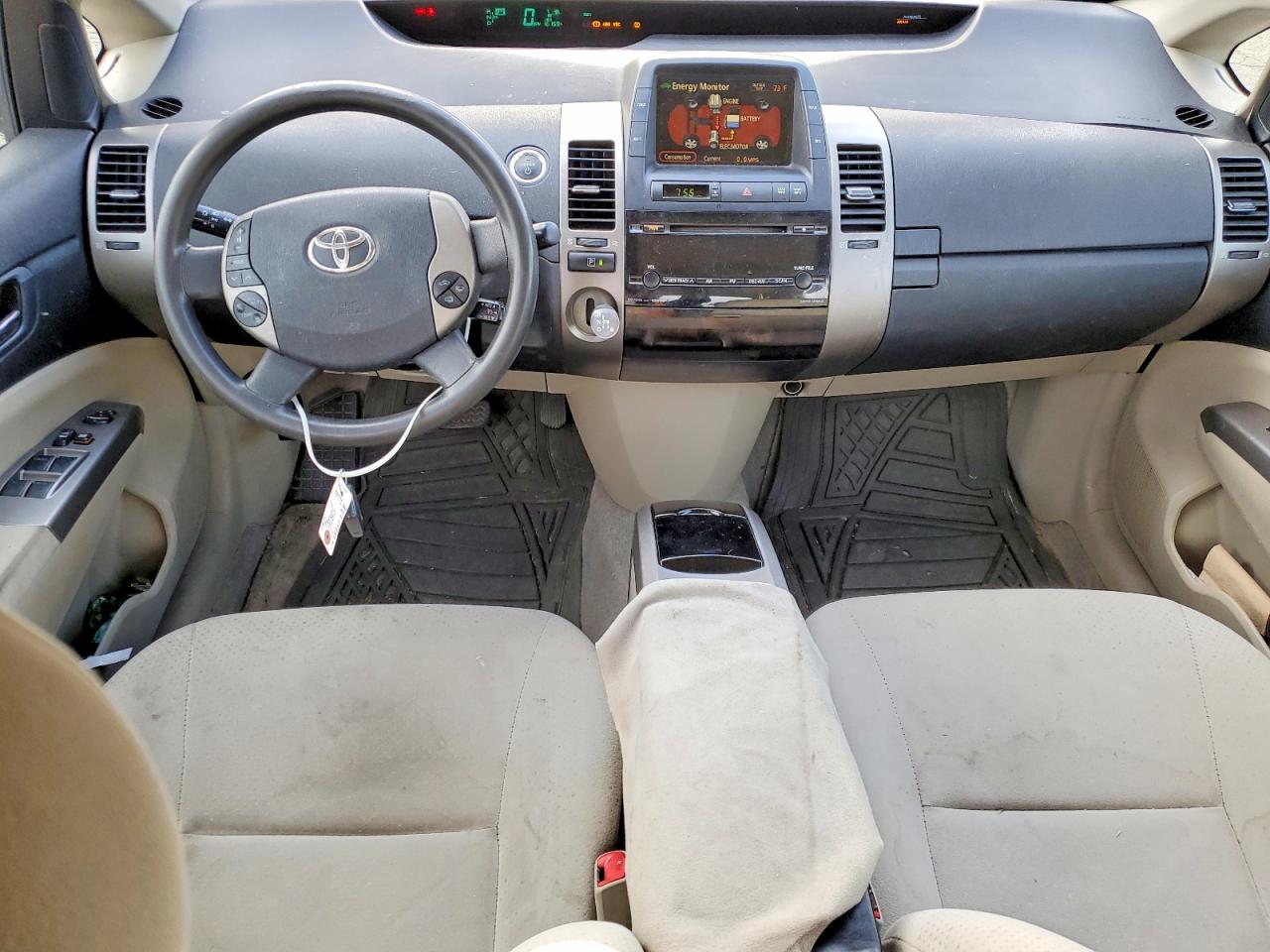 2008 Toyota Prius Base Красный vin: JTDKB20U183330046