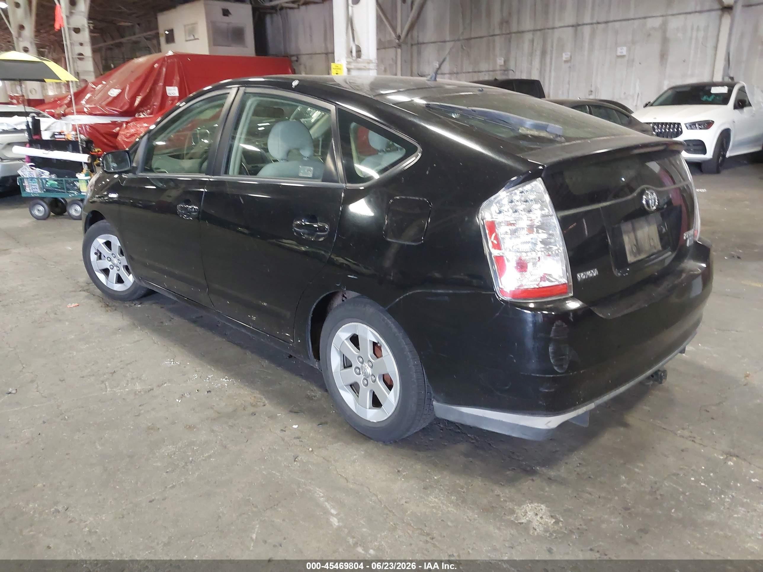 2008 Toyota Prius   Черный vin: JTDKB20U183330435