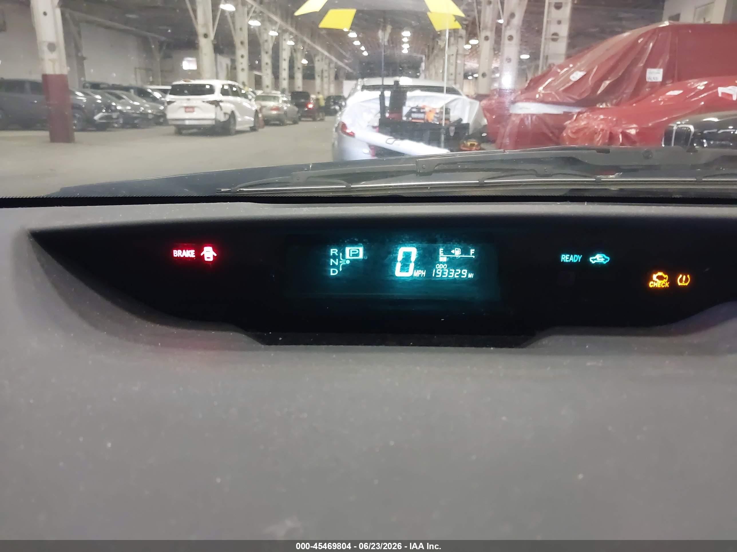 2008 Toyota Prius   Черный vin: JTDKB20U183330435
