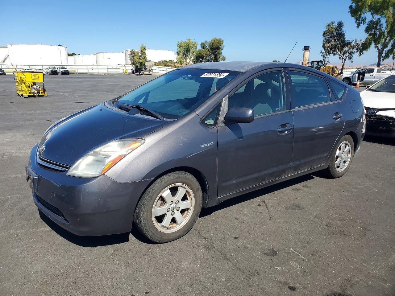2008 Toyota Prius Base Gray vin: JTDKB20U183334078