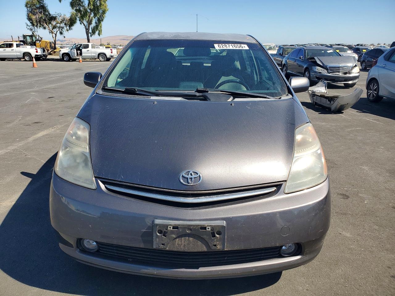 2008 Toyota Prius Base Gray vin: JTDKB20U183334078