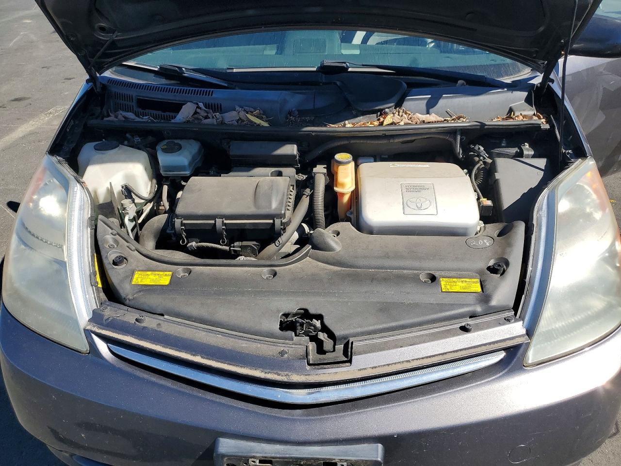 2008 Toyota Prius Base Gray vin: JTDKB20U183334078