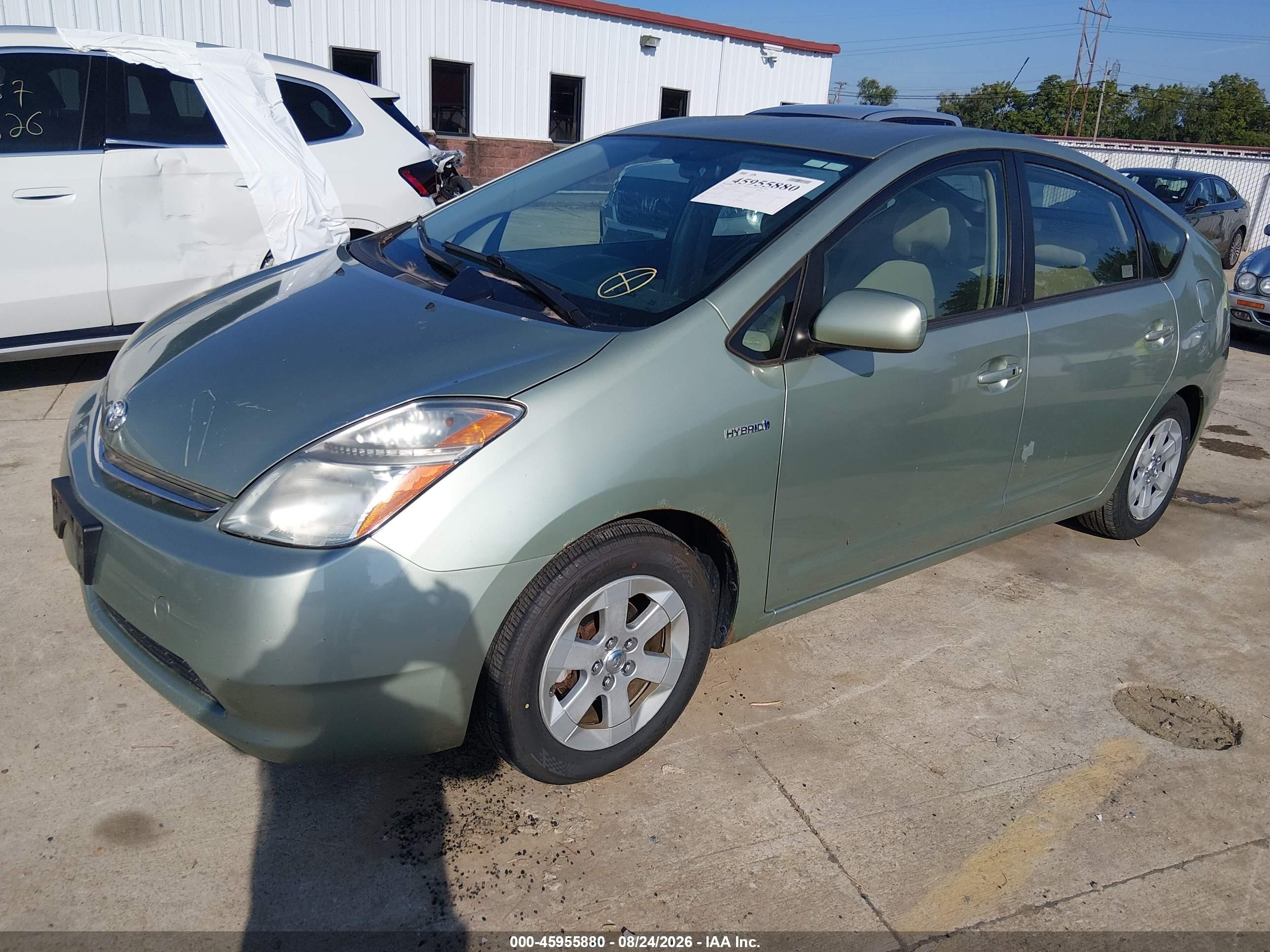 2008 Toyota Prius   Gray vin: JTDKB20U183351432