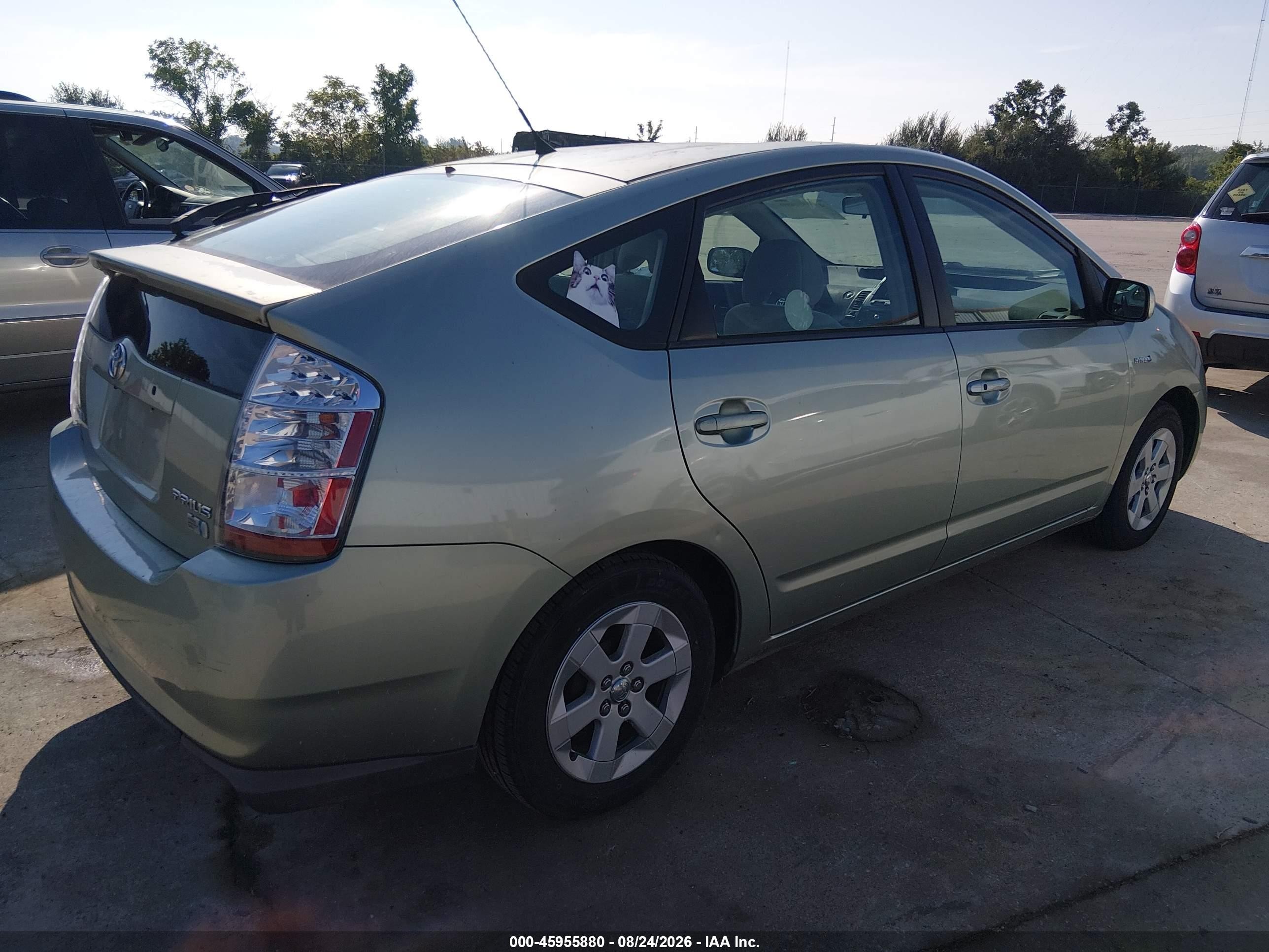 2008 Toyota Prius   Gray vin: JTDKB20U183351432