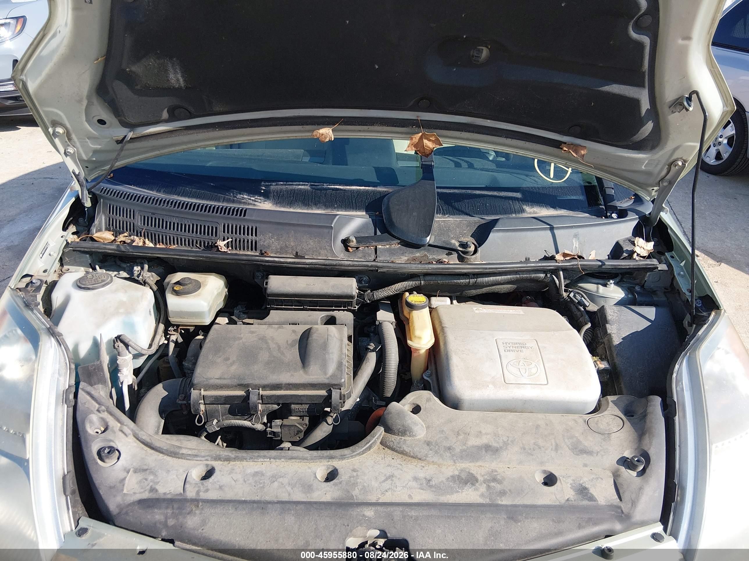 2008 Toyota Prius   Gray vin: JTDKB20U183351432