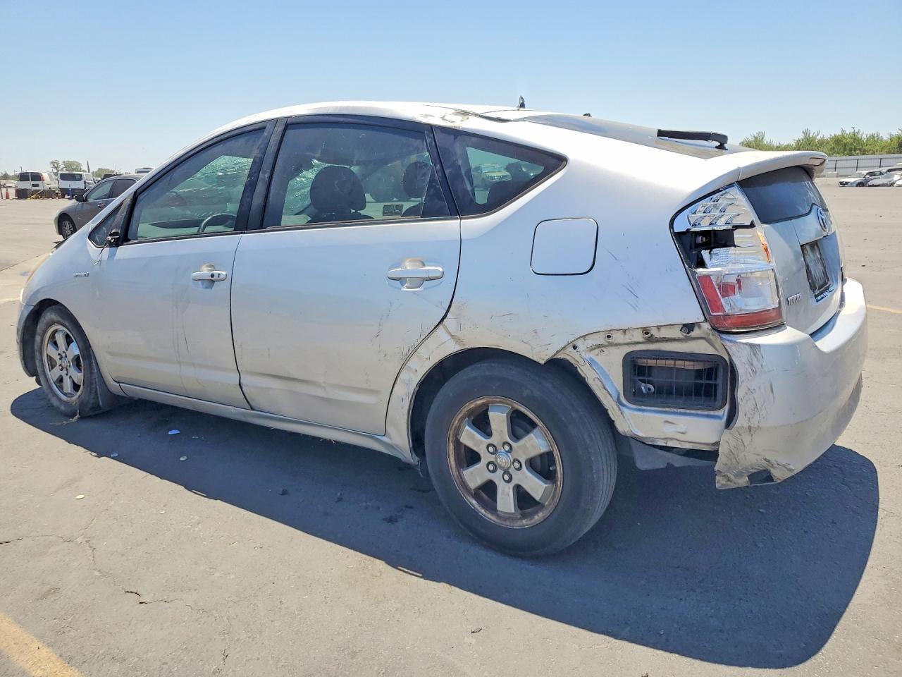 2008 Toyota Prius Base Silver vin: JTDKB20U183355481