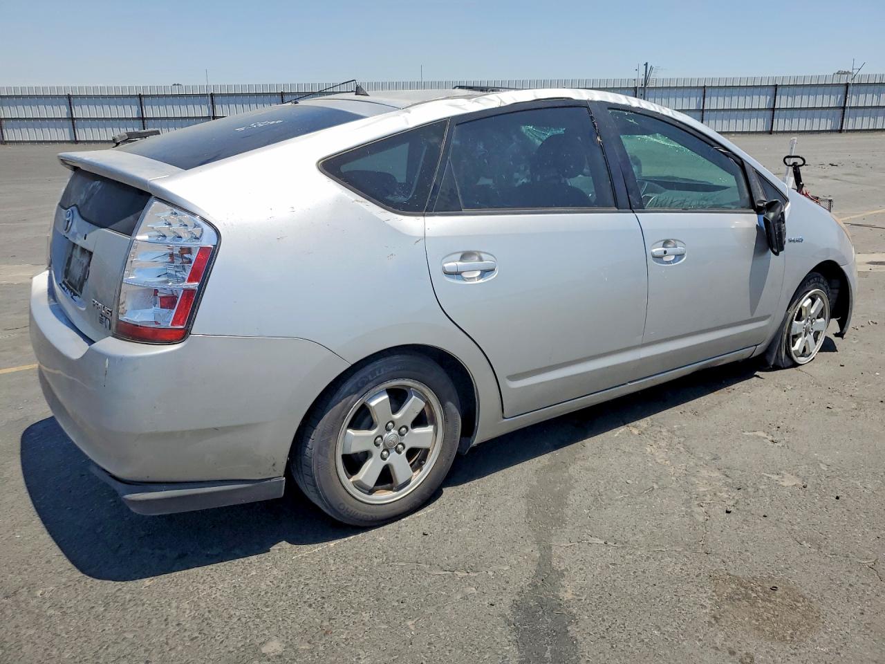 2008 Toyota Prius Base Silver vin: JTDKB20U183355481