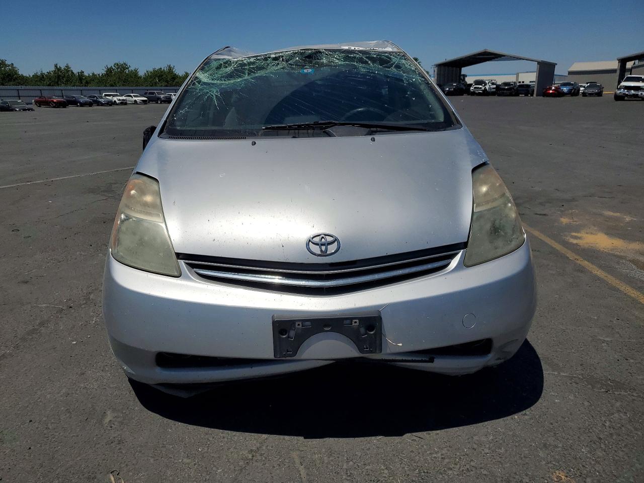 2008 Toyota Prius Base Silver vin: JTDKB20U183355481