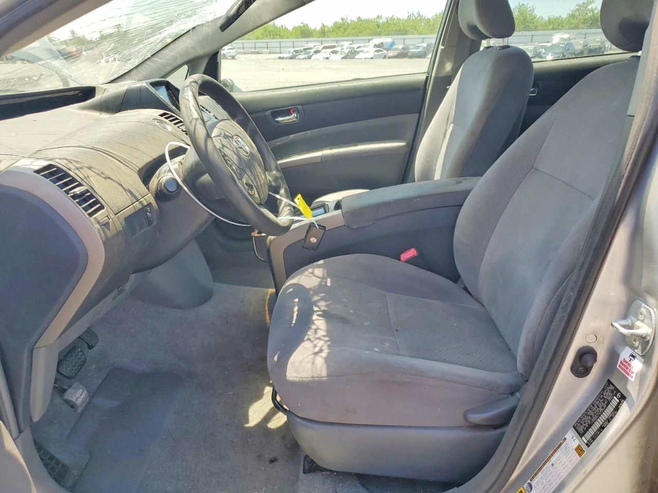 2008 Toyota Prius Base Silver vin: JTDKB20U183355481
