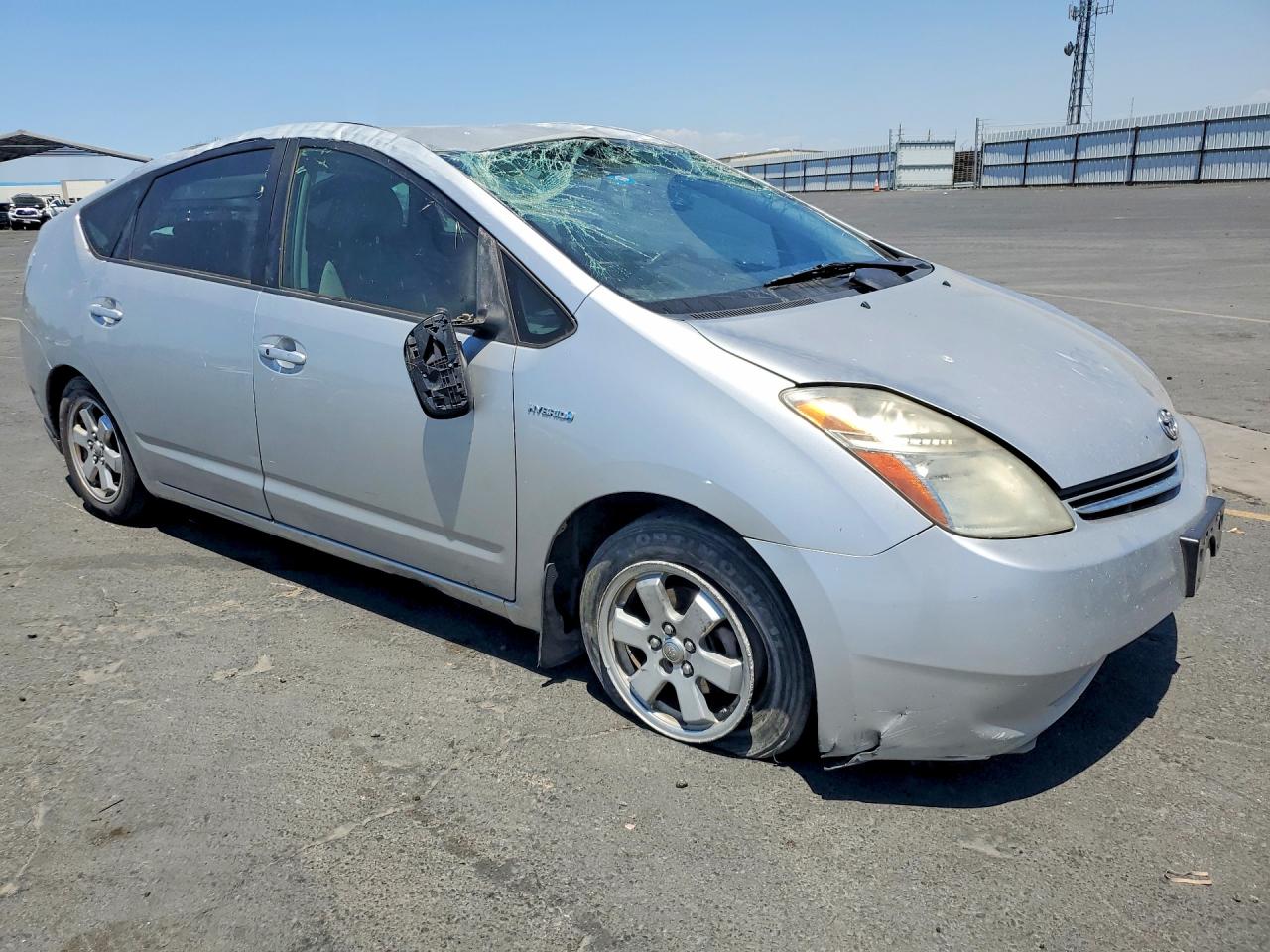 2008 Toyota Prius Base Silver vin: JTDKB20U183355481