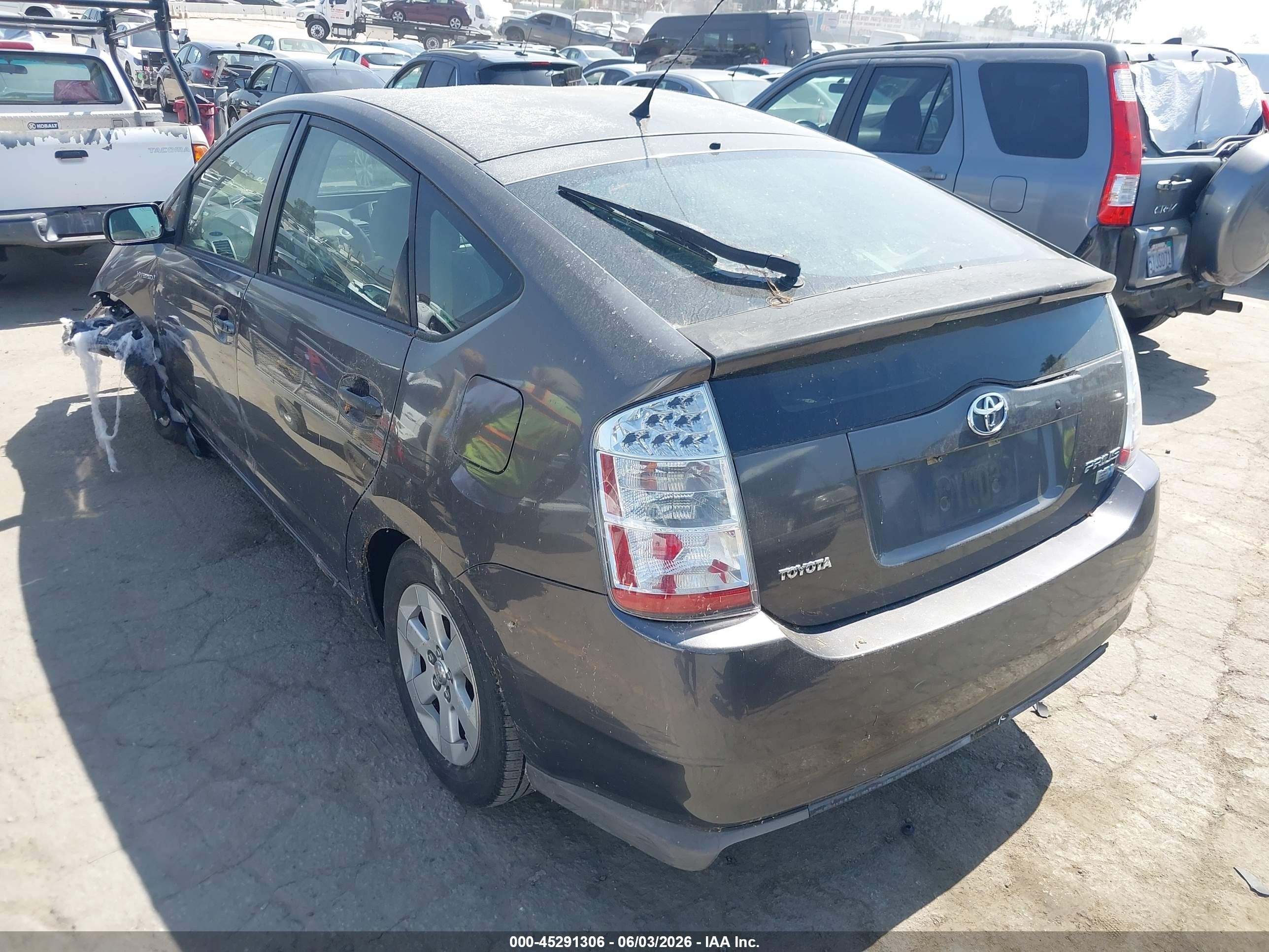 2008 Toyota Prius   Gray vin: JTDKB20U183360065