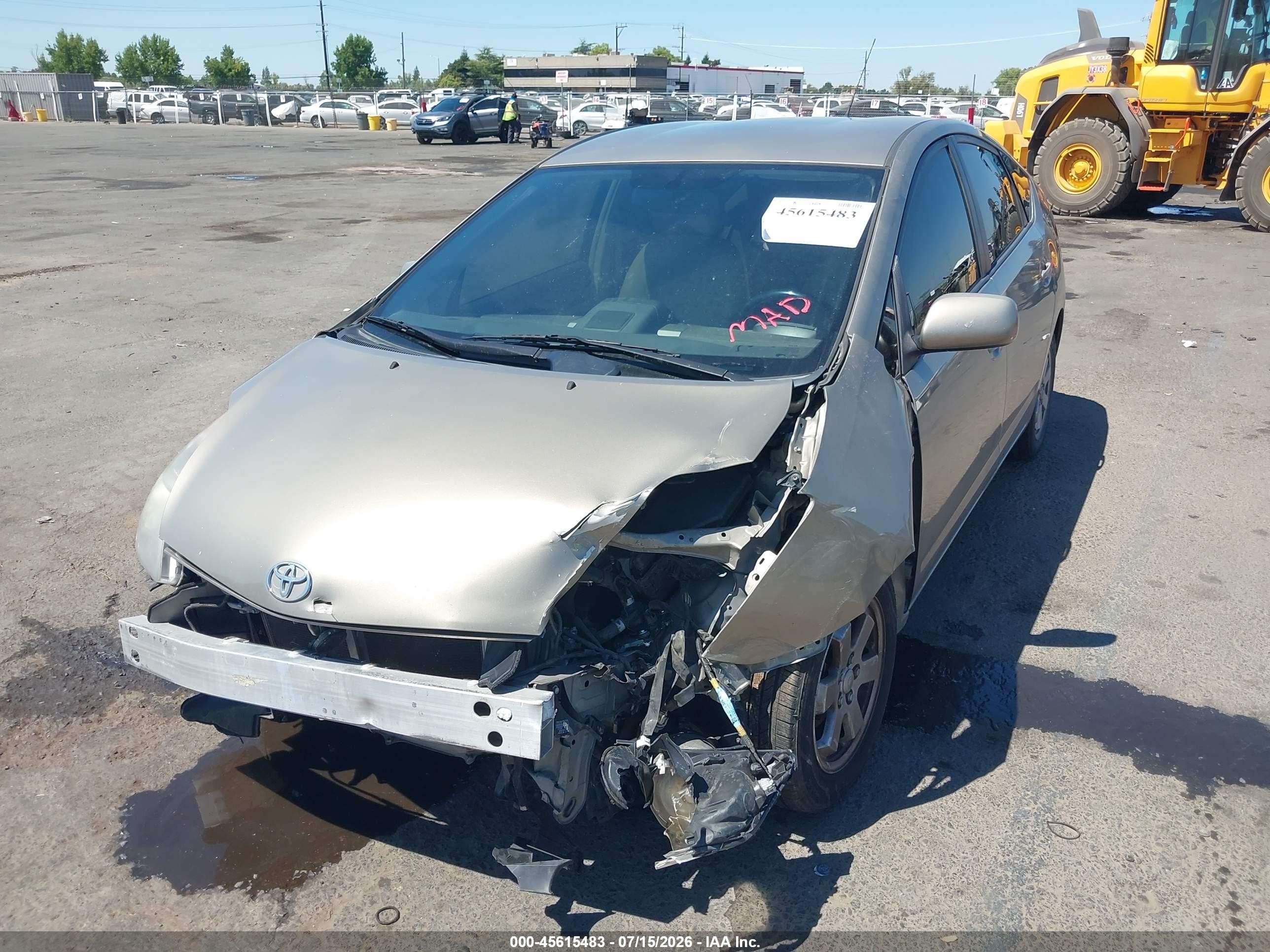 2008 Toyota Prius Золотой vin: JTDKB20U183367534
