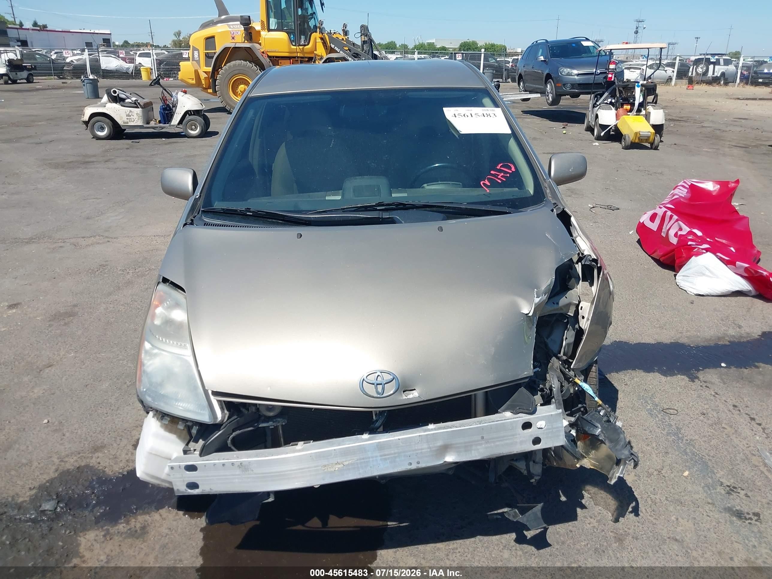 2008 Toyota Prius Золотой vin: JTDKB20U183367534