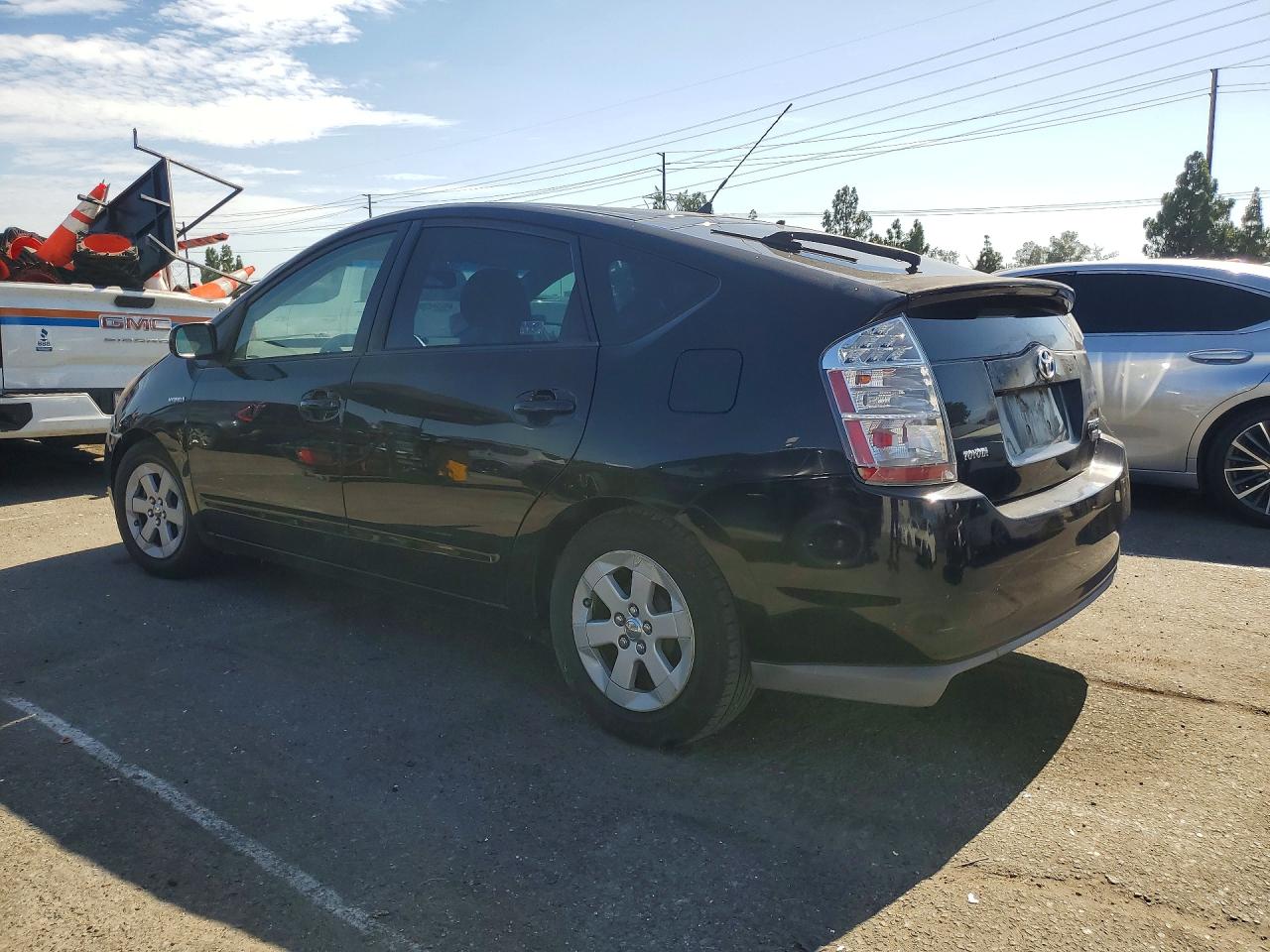 2008 Toyota Prius Base Black vin: JTDKB20U183375908
