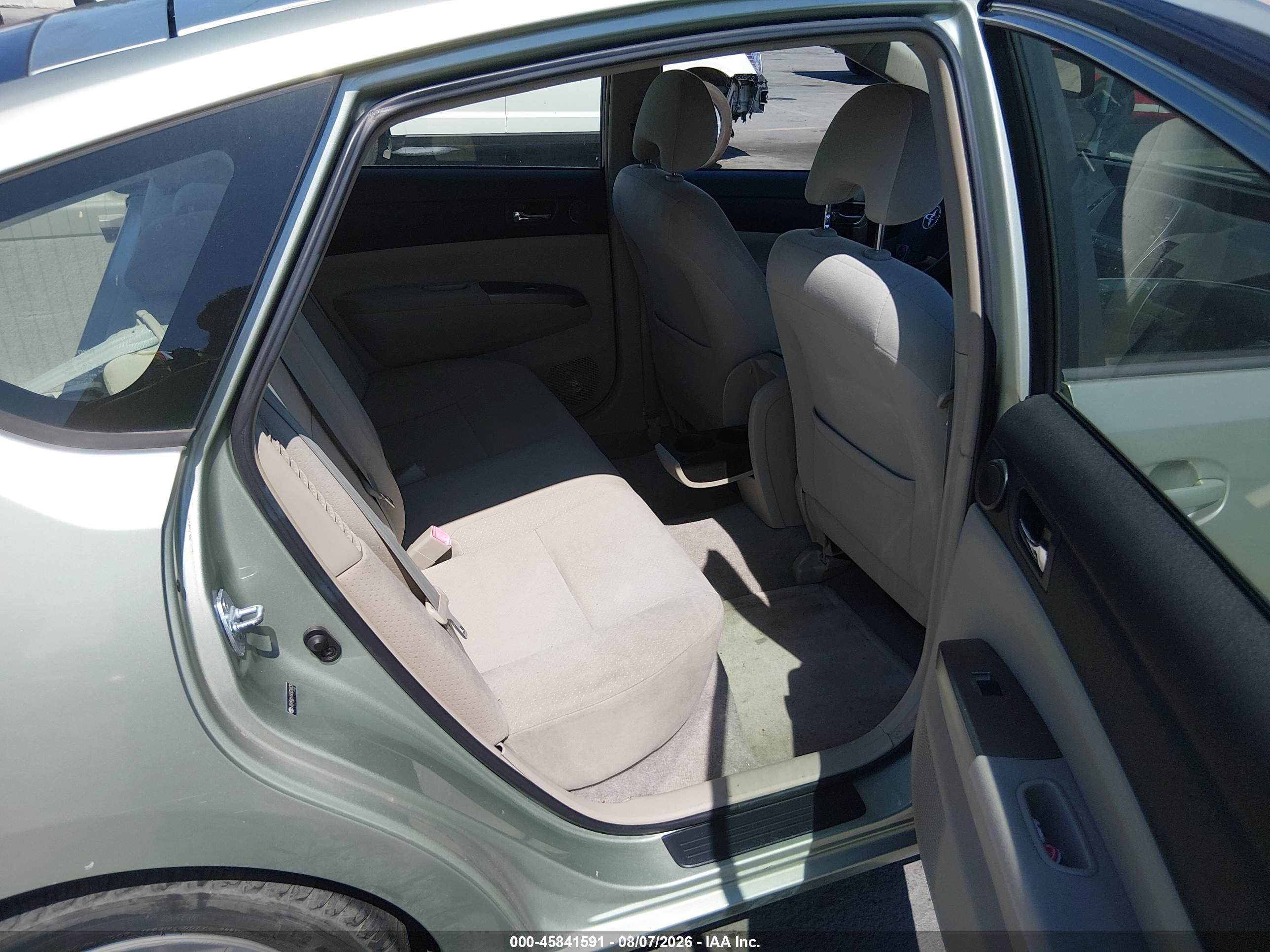 2008 Toyota Prius   Green vin: JTDKB20U183376539