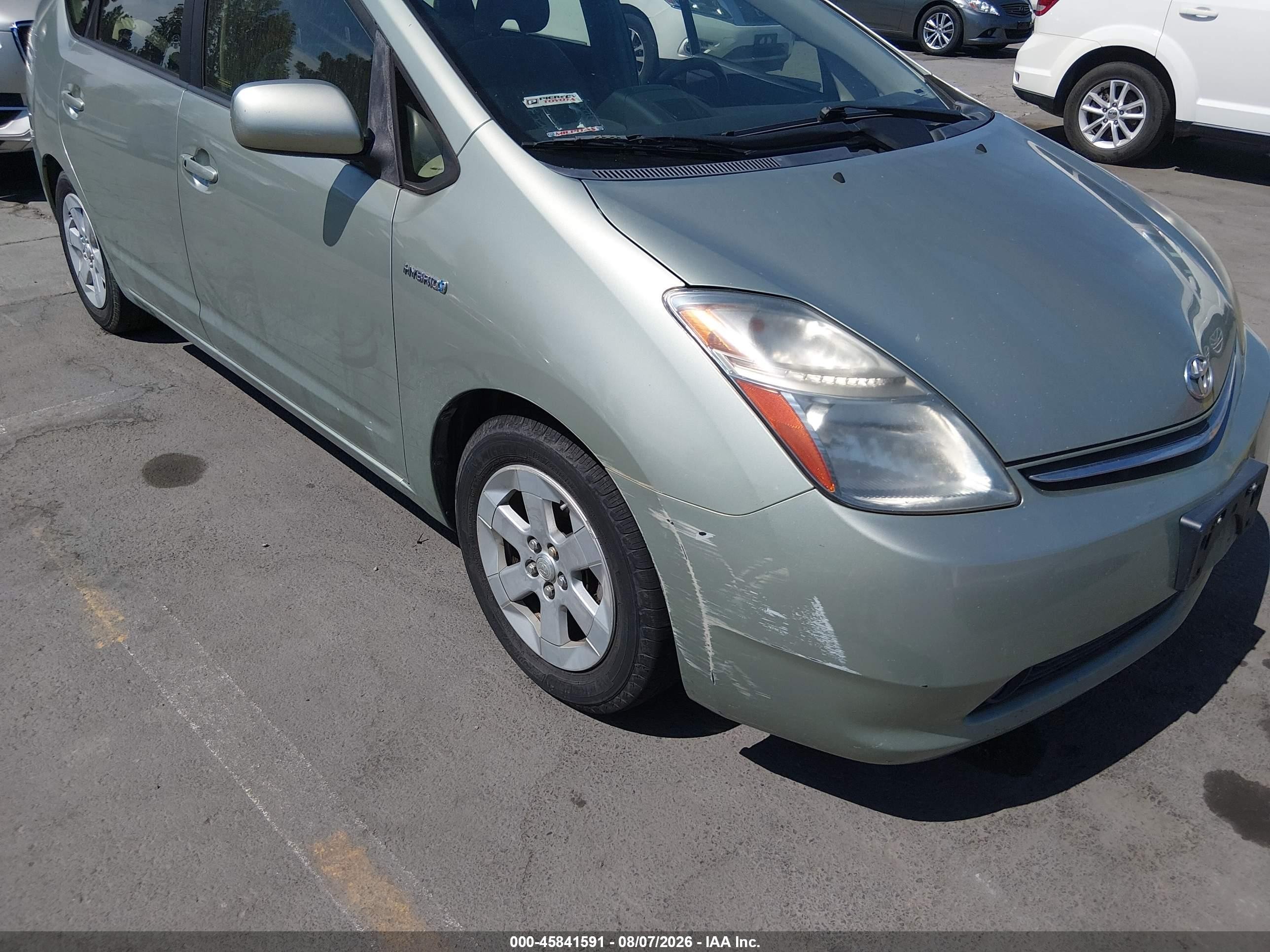 2008 Toyota Prius   Green vin: JTDKB20U183376539