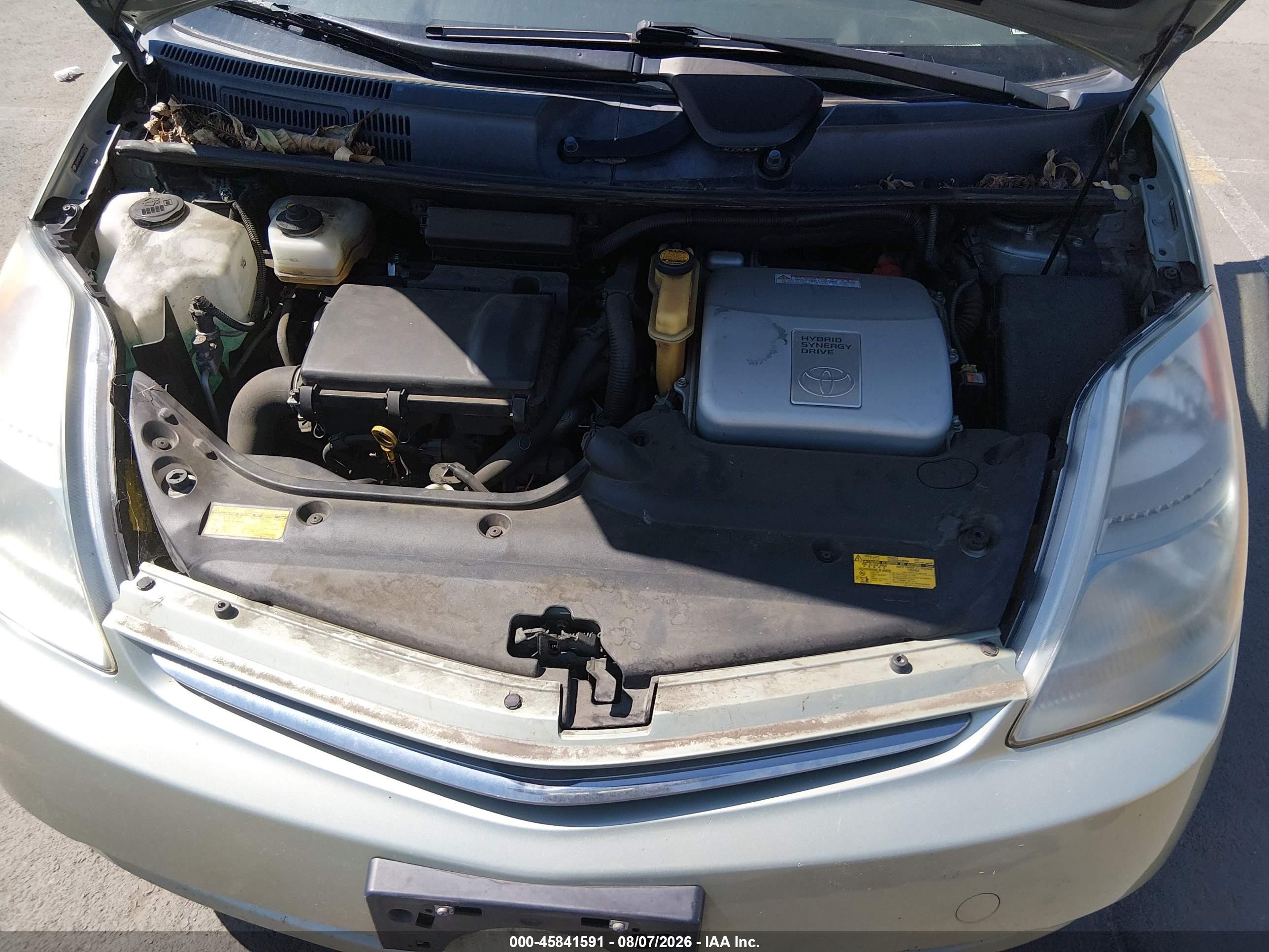2008 Toyota Prius   Green vin: JTDKB20U183376539