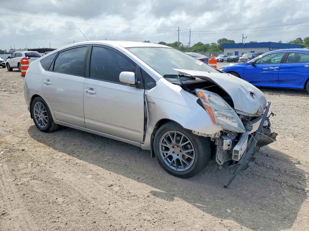2008 Toyota Prius Touring Silver vin: JTDKB20U183380252