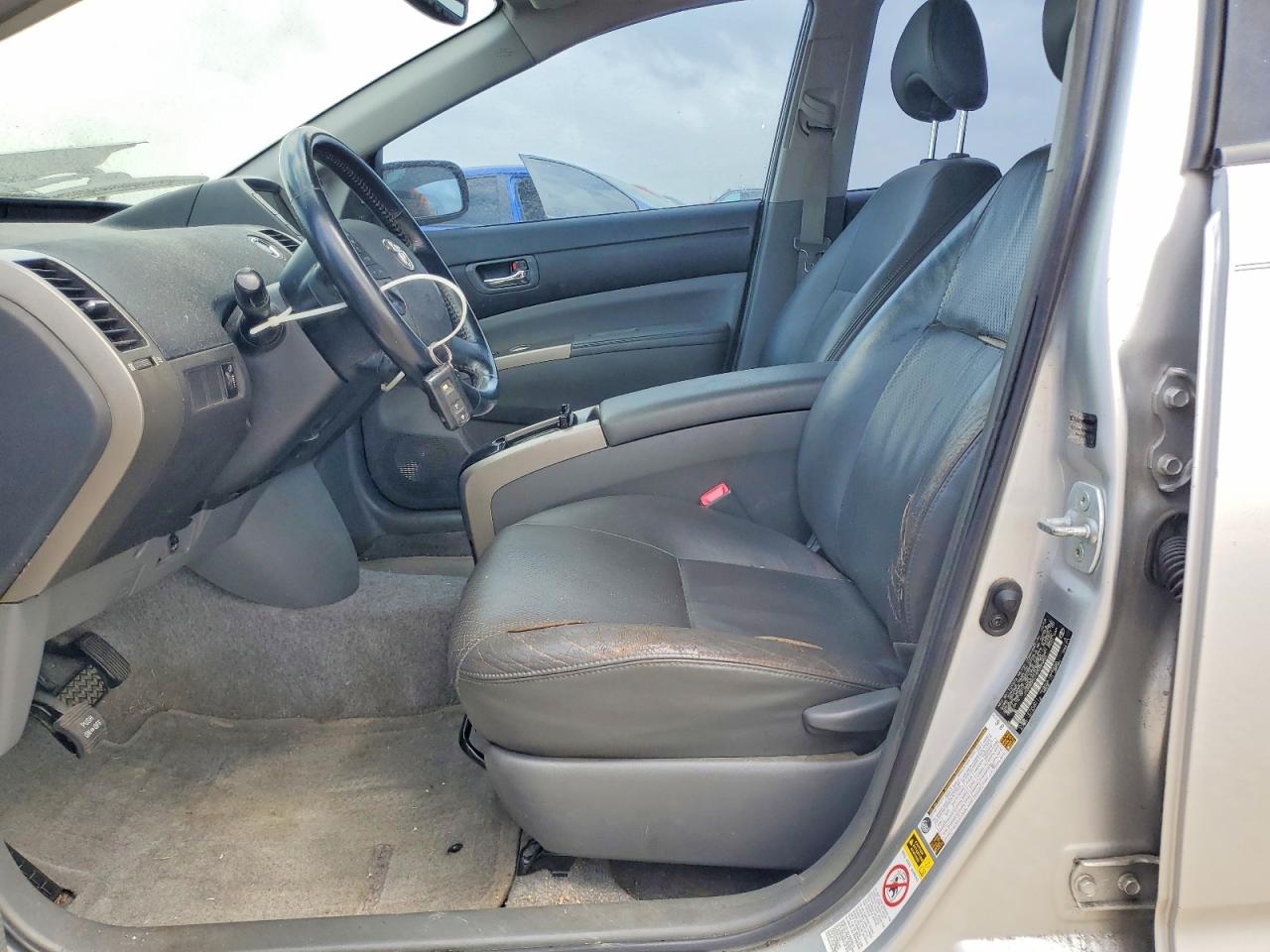2008 Toyota Prius Touring Silver vin: JTDKB20U183380252