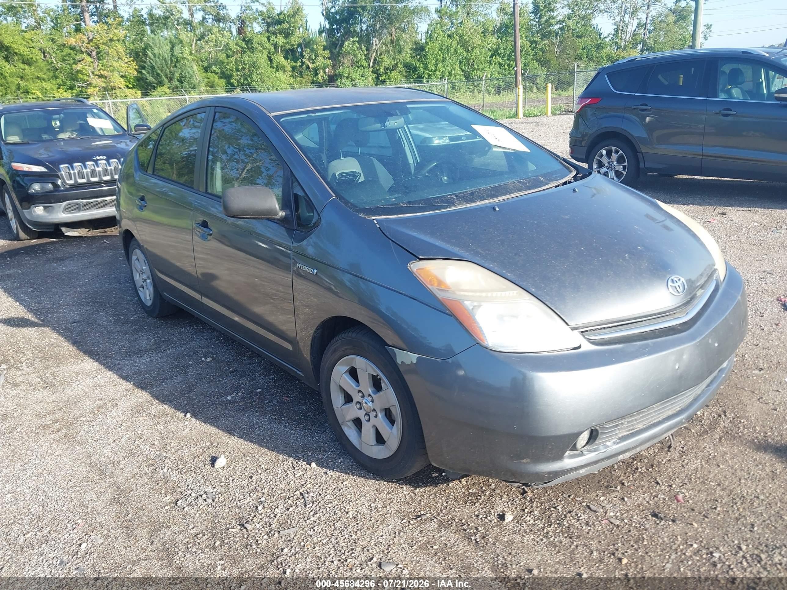 2008 Toyota Prius   Серый vin: JTDKB20U183382955