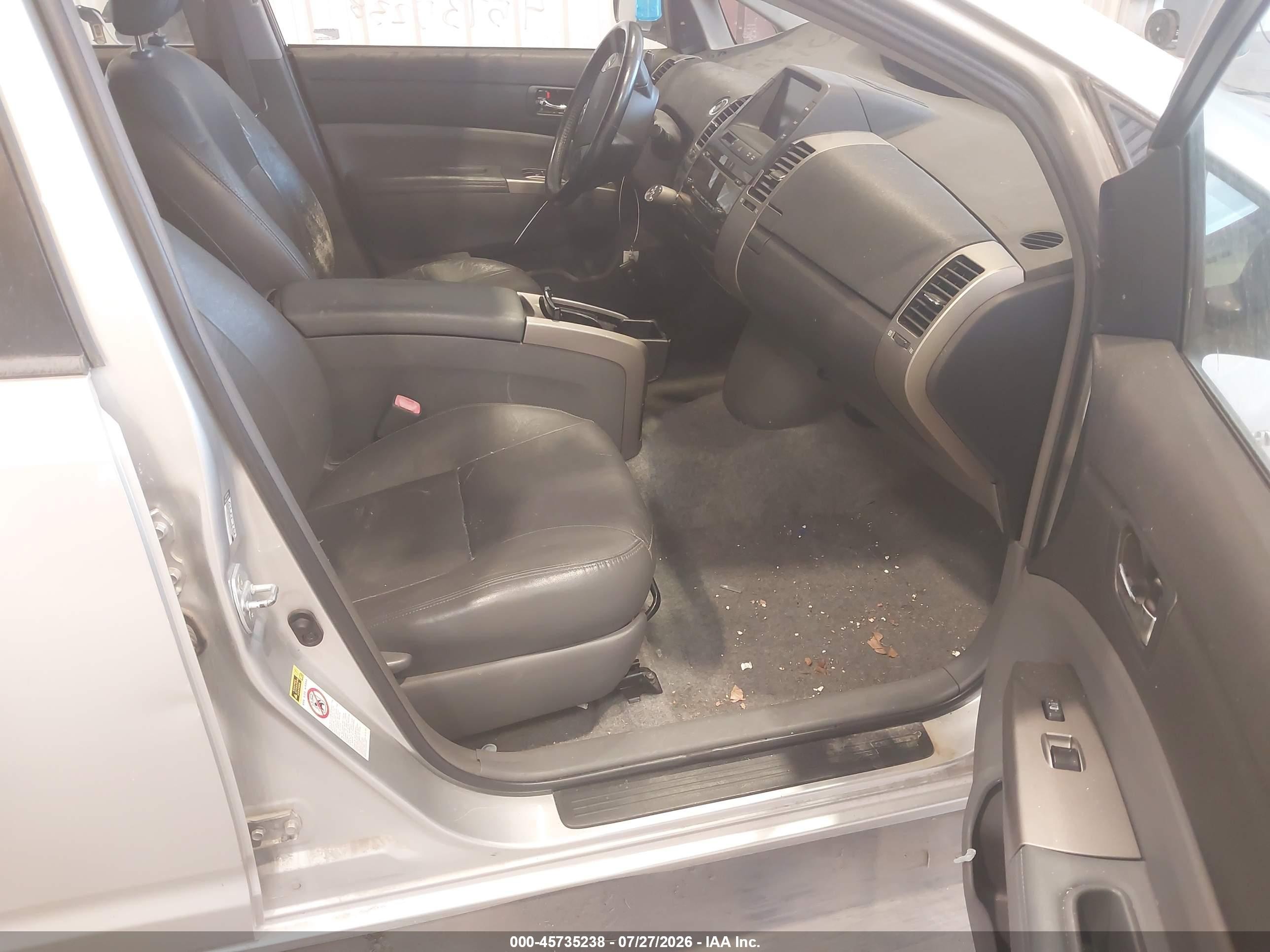 2008 Toyota Prius   Серебряный vin: JTDKB20U183387492