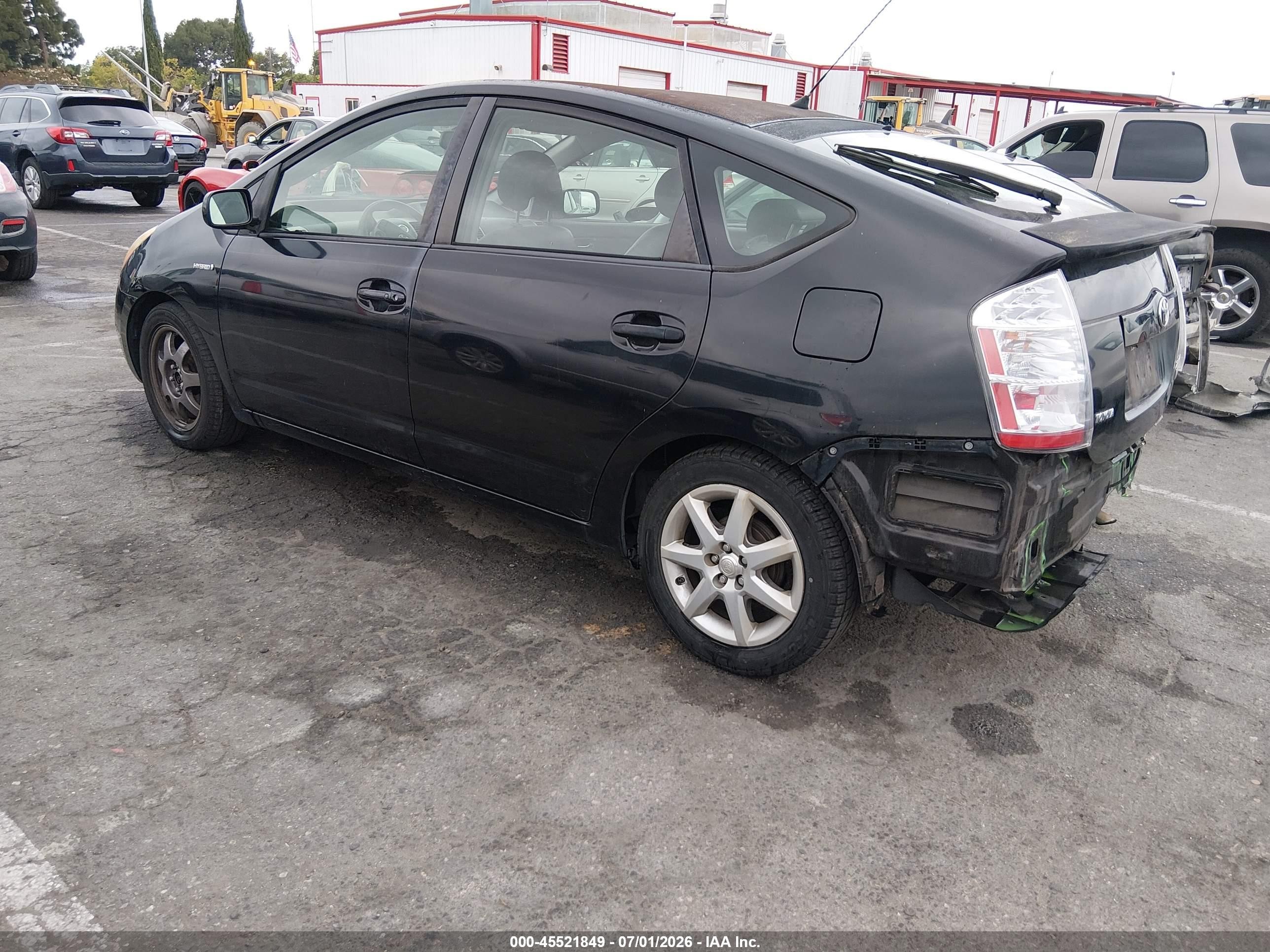 2008 Toyota Prius Touring Black vin: JTDKB20U183390411