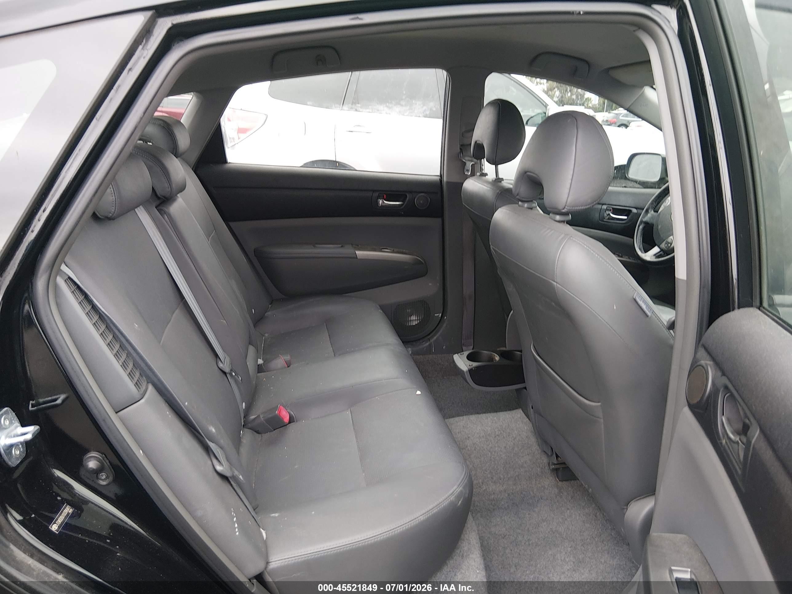 2008 Toyota Prius Touring Black vin: JTDKB20U183390411
