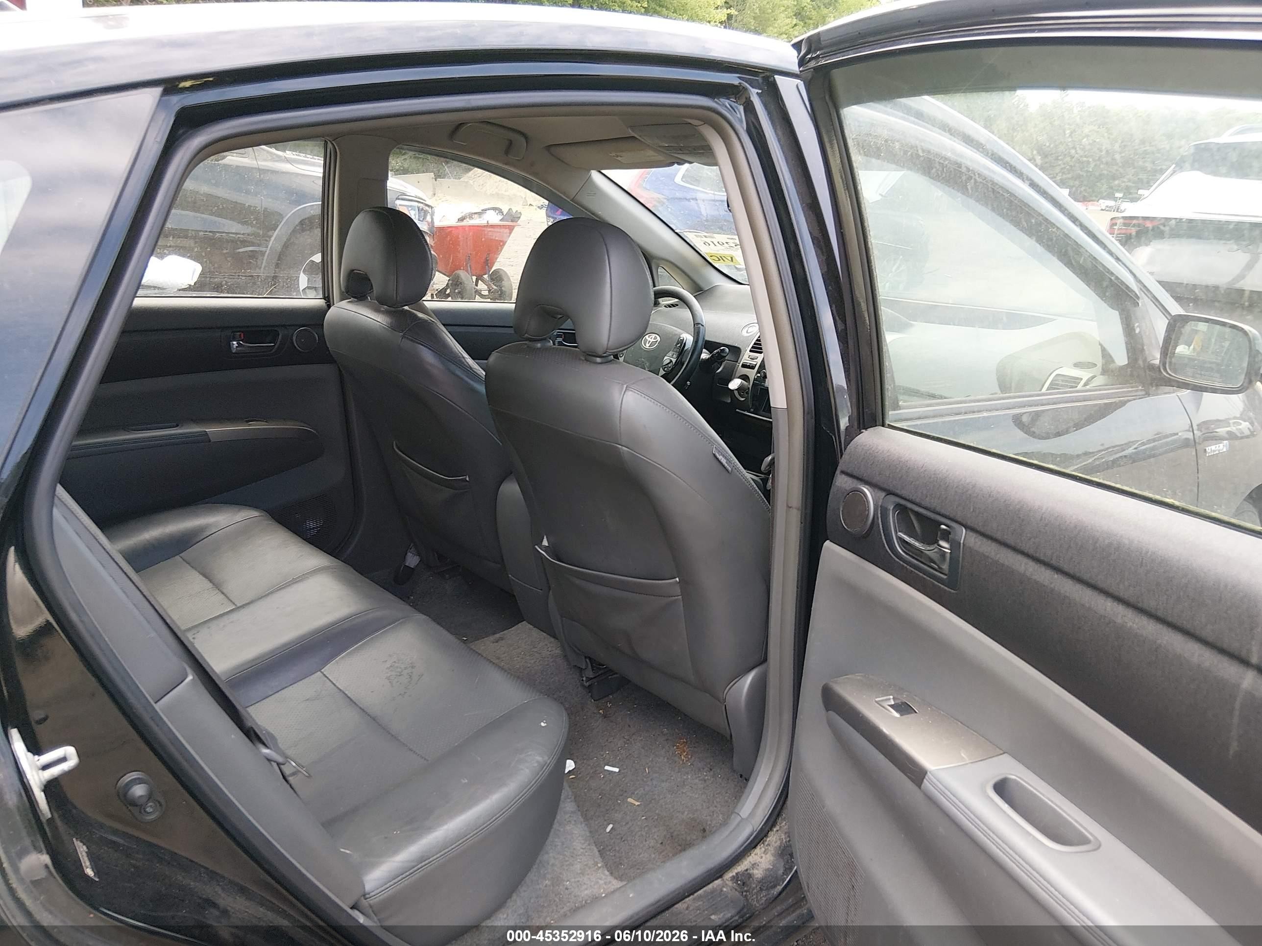 2008 Toyota Prius   Black vin: JTDKB20U183397732
