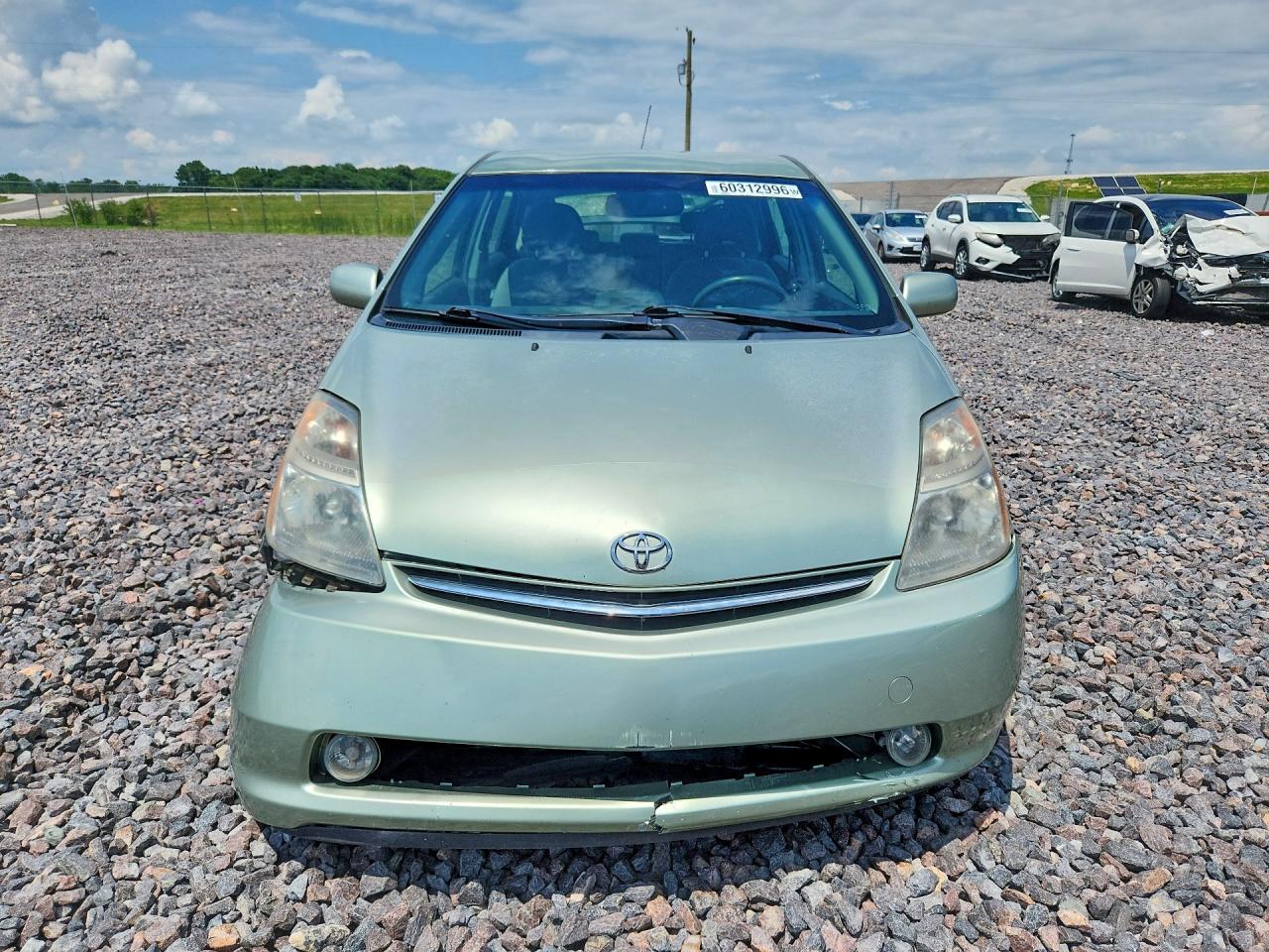 2008 Toyota Prius Base Green vin: JTDKB20U183399223