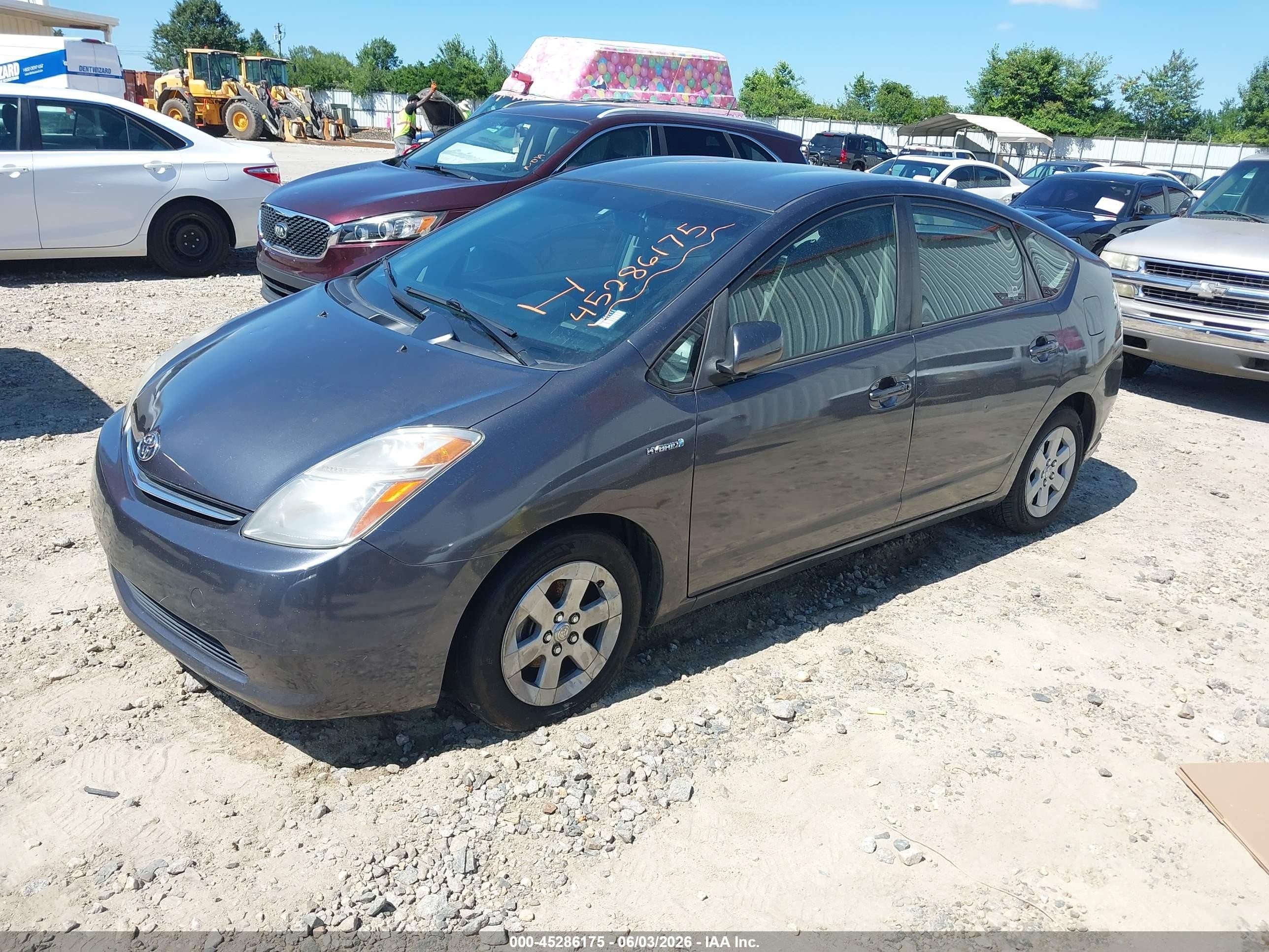 2008 Toyota Prius   Gray vin: JTDKB20U183408129