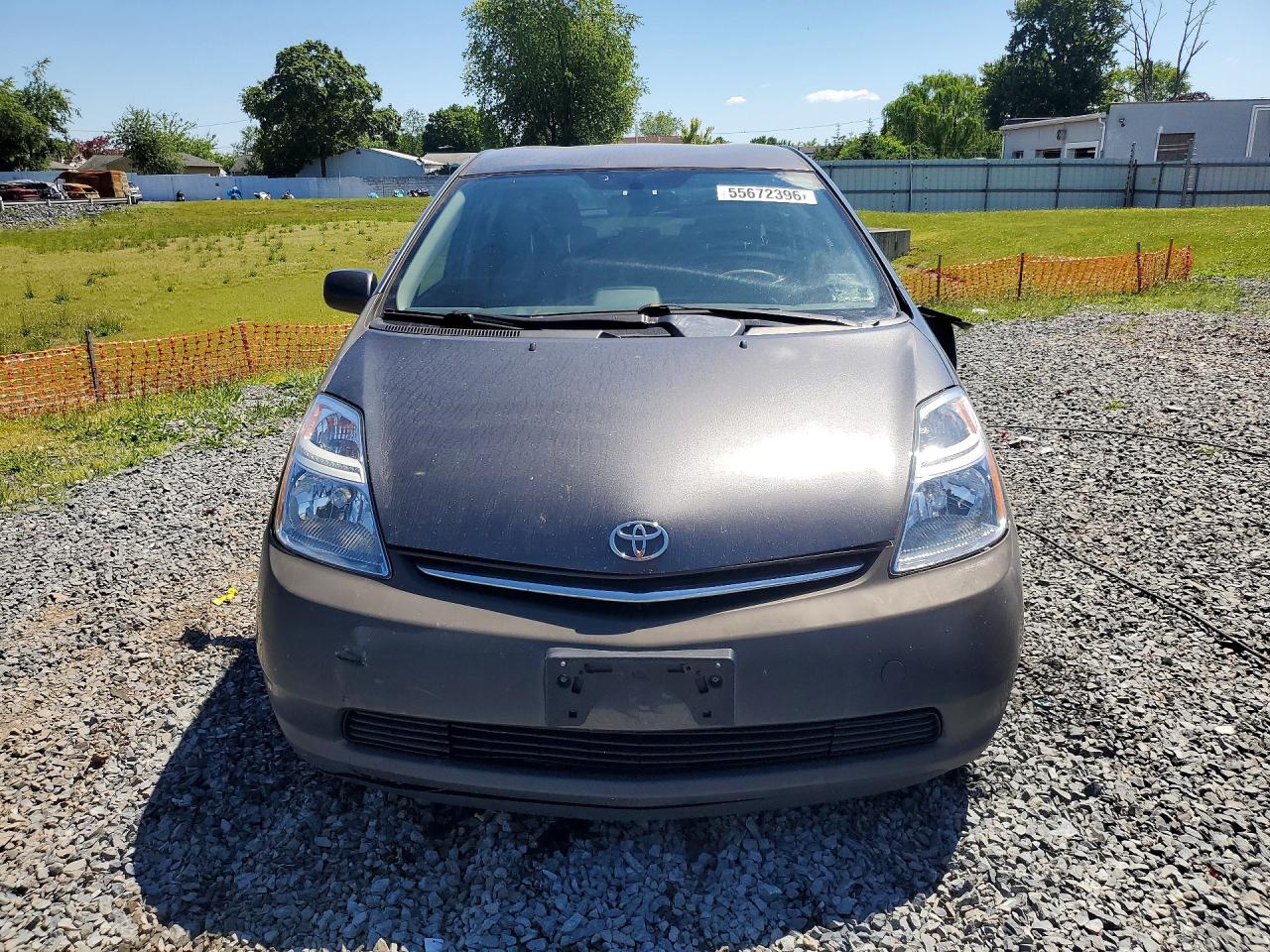 2008 Toyota Prius Base Gray vin: JTDKB20U183422659