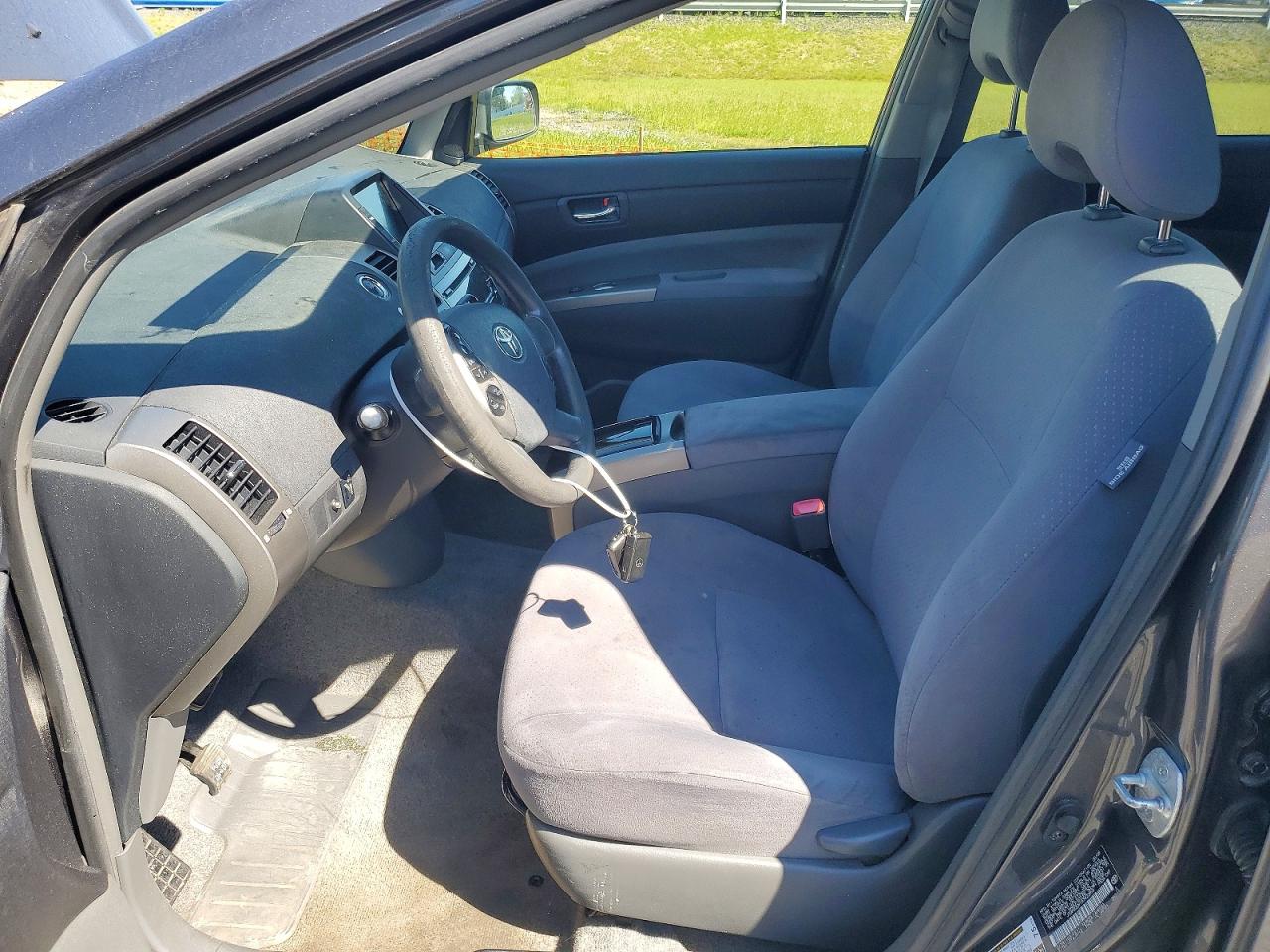 2008 Toyota Prius Base Gray vin: JTDKB20U183422659