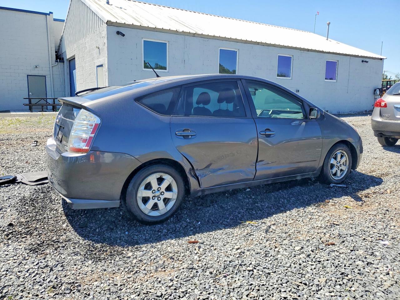 2008 Toyota Prius Base Gray vin: JTDKB20U183422659