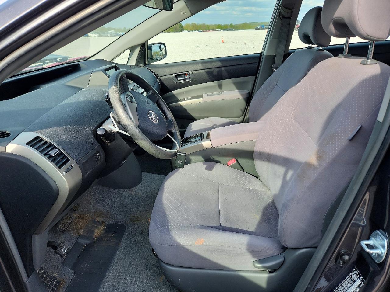 2008 Toyota Prius Base Gray vin: JTDKB20U183445469
