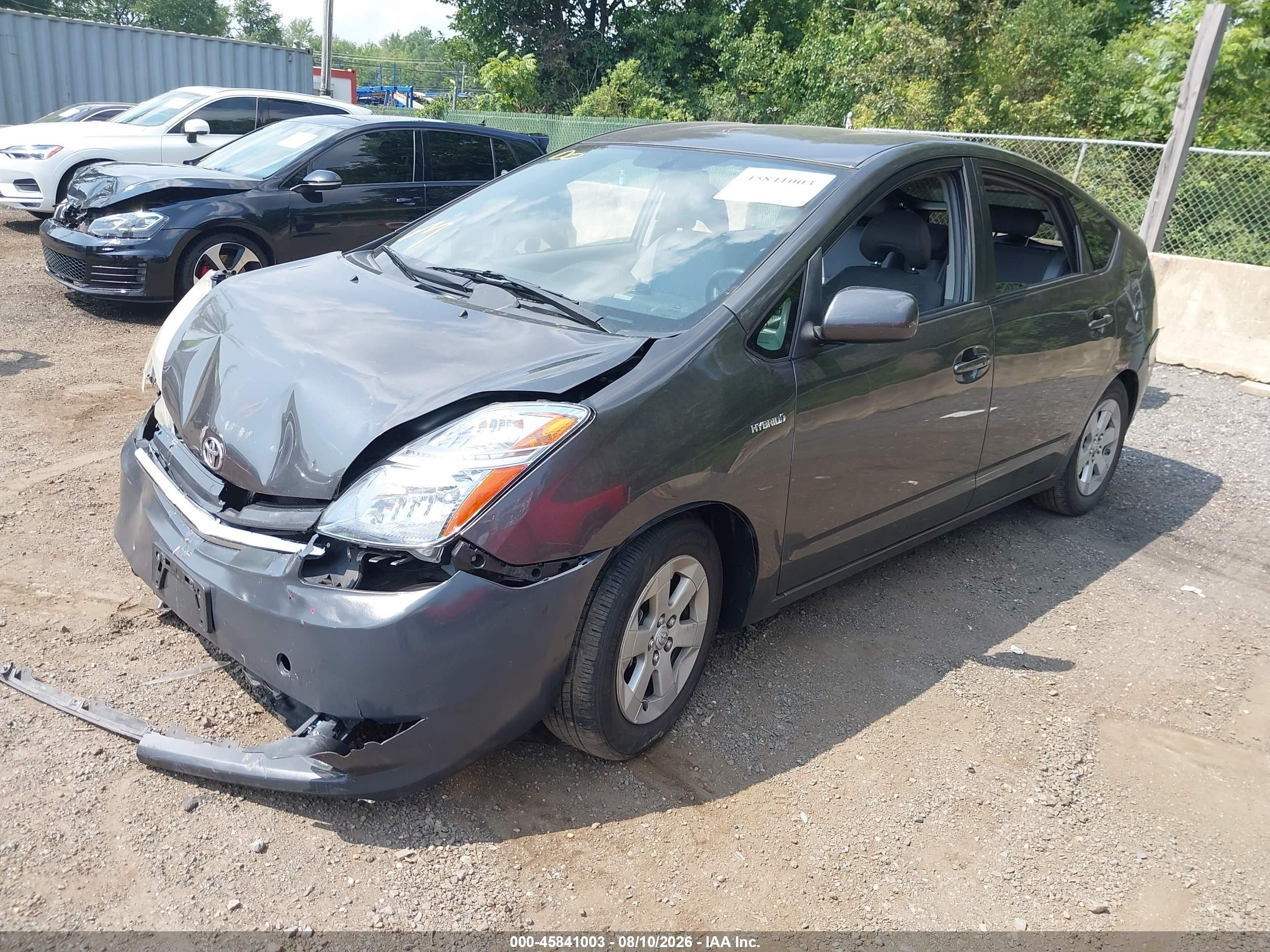 2008 Toyota Prius   Gray vin: JTDKB20U183446394