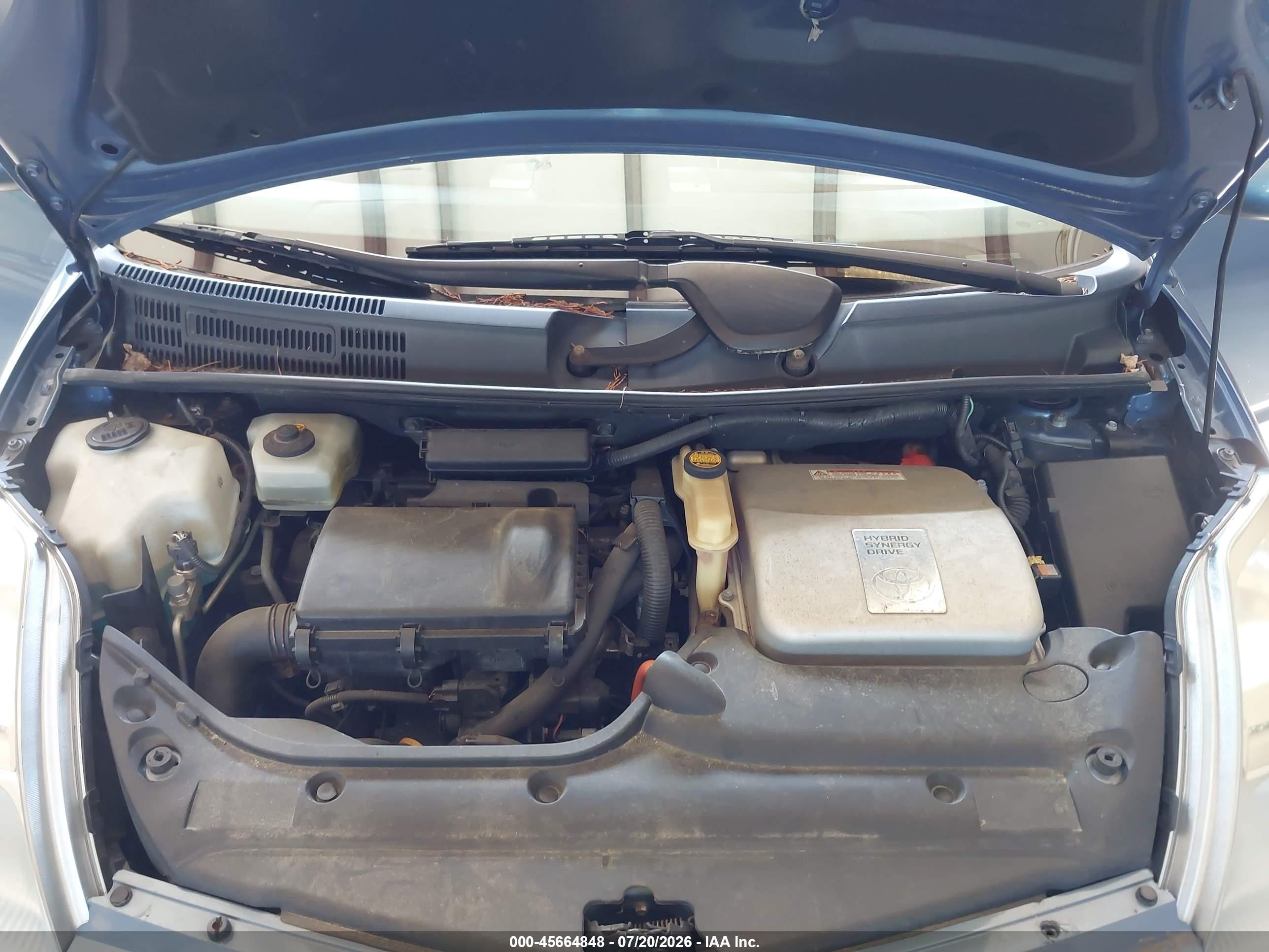 2008 Toyota Prius   Blue vin: JTDKB20U187697585