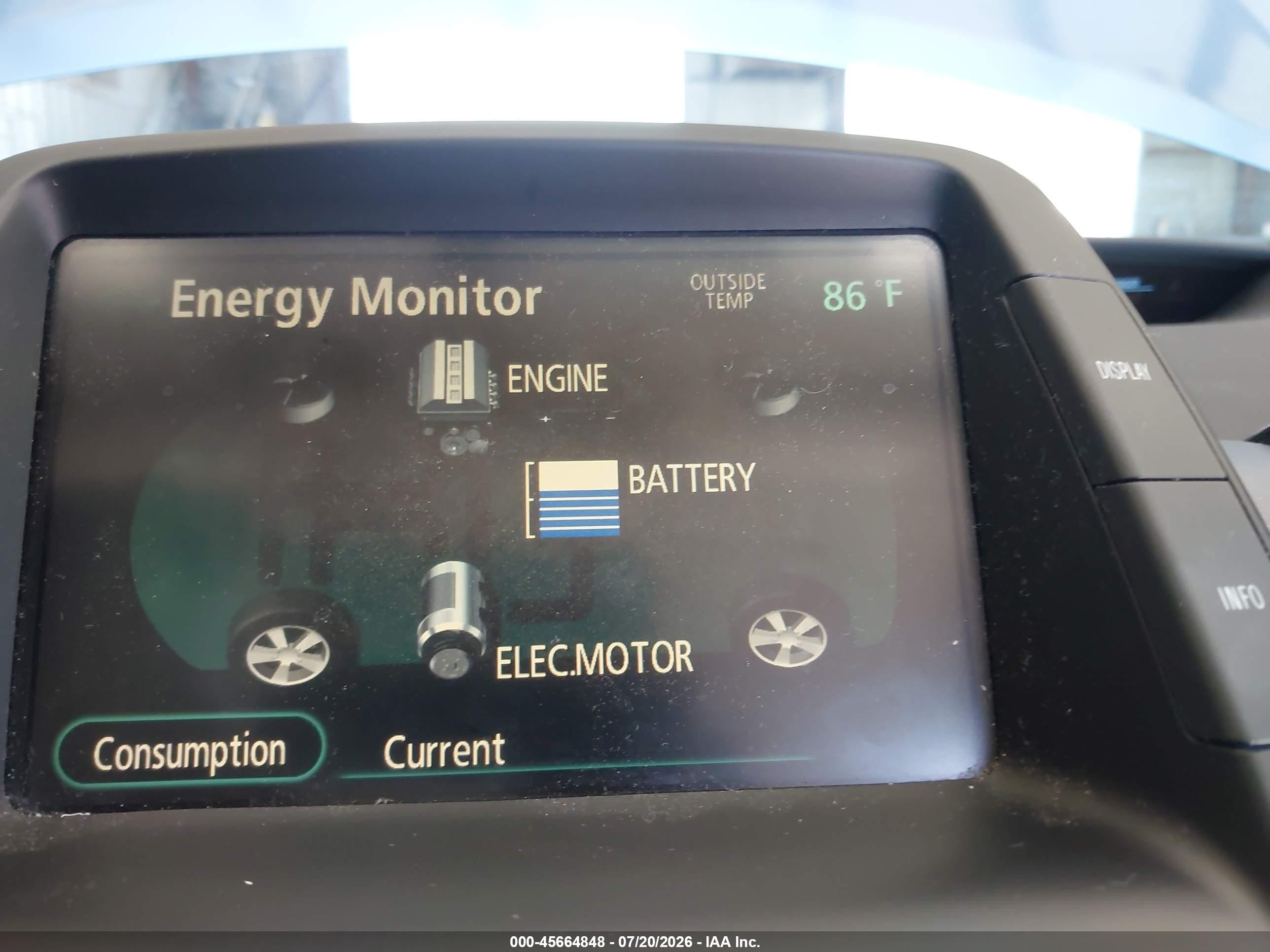 2008 Toyota Prius   Blue vin: JTDKB20U187697585