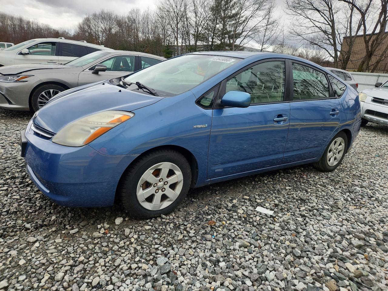 2008 Toyota Prius Base Blue vin: JTDKB20U187705765
