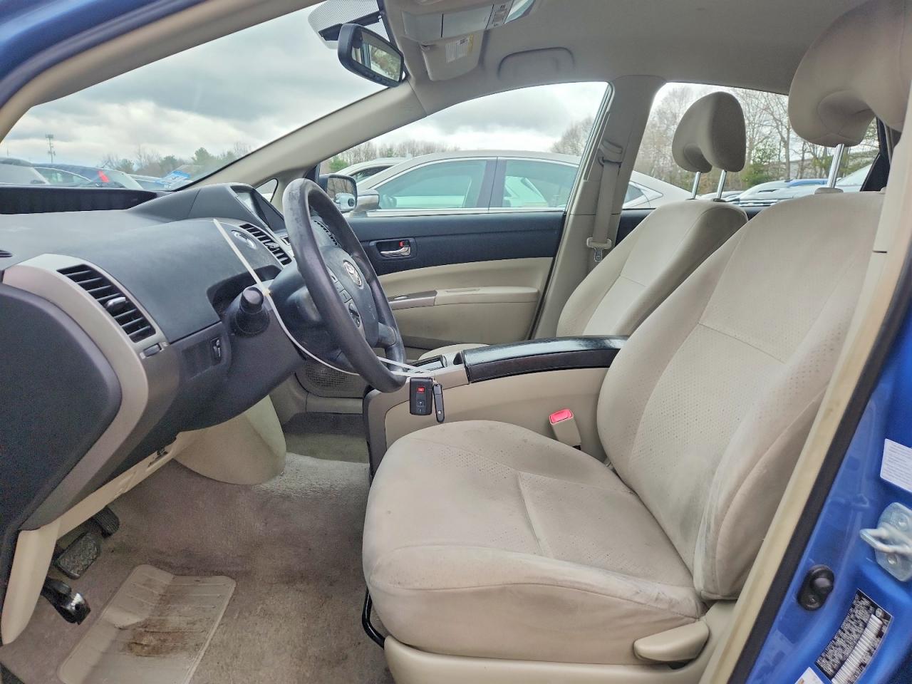 2008 Toyota Prius Base Blue vin: JTDKB20U187705765