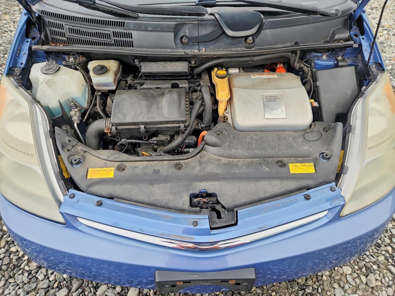 2008 Toyota Prius Base Blue vin: JTDKB20U187705765