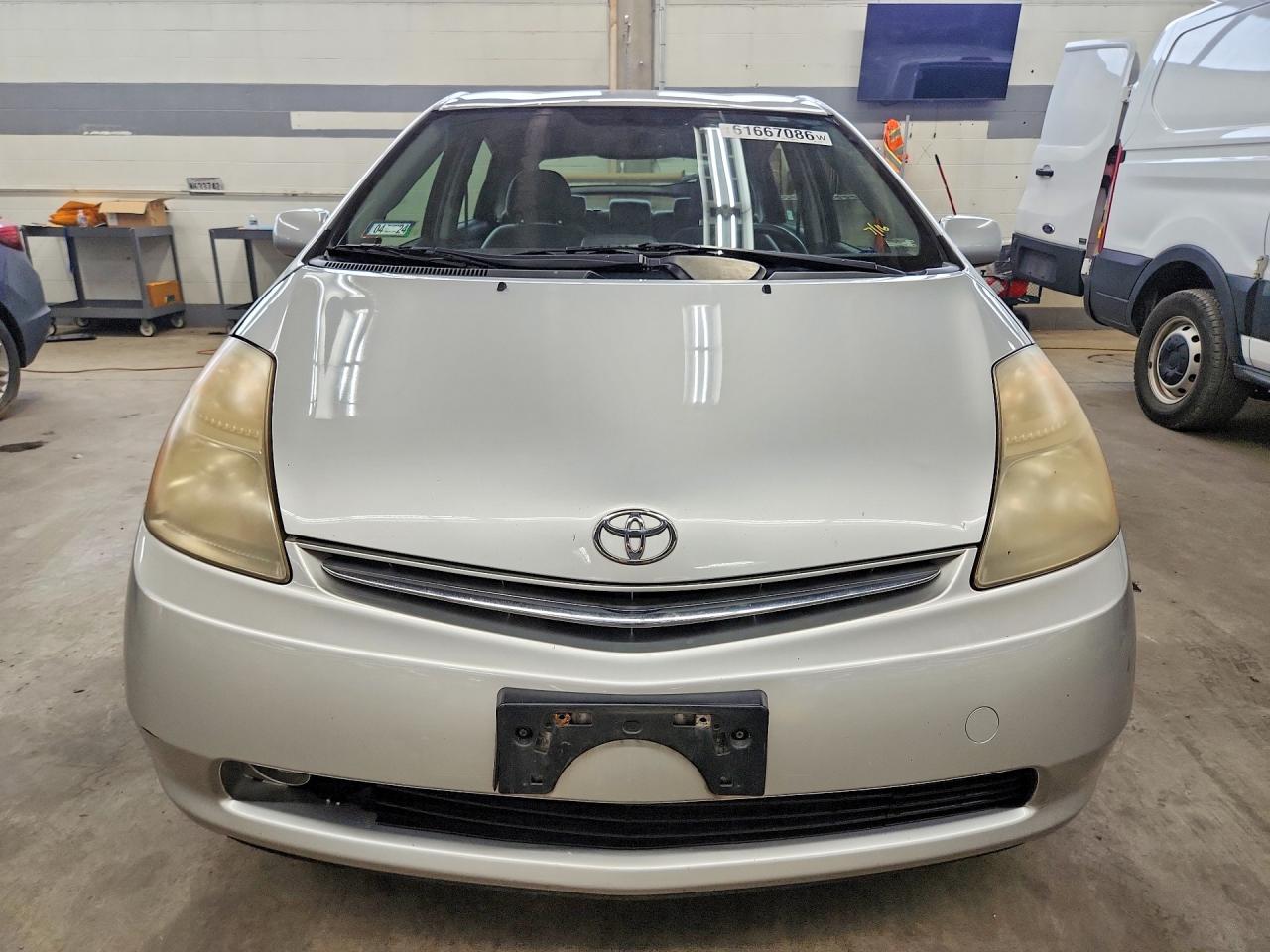 2008 Toyota Prius Base Silver vin: JTDKB20U187724350